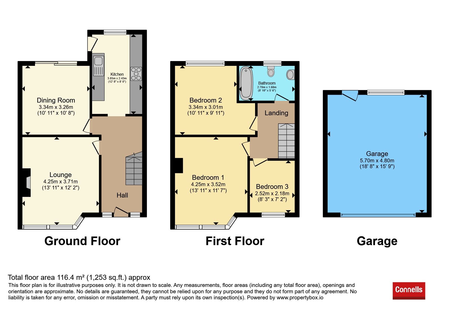 19, Wootton Crescent, Bristol floorplan