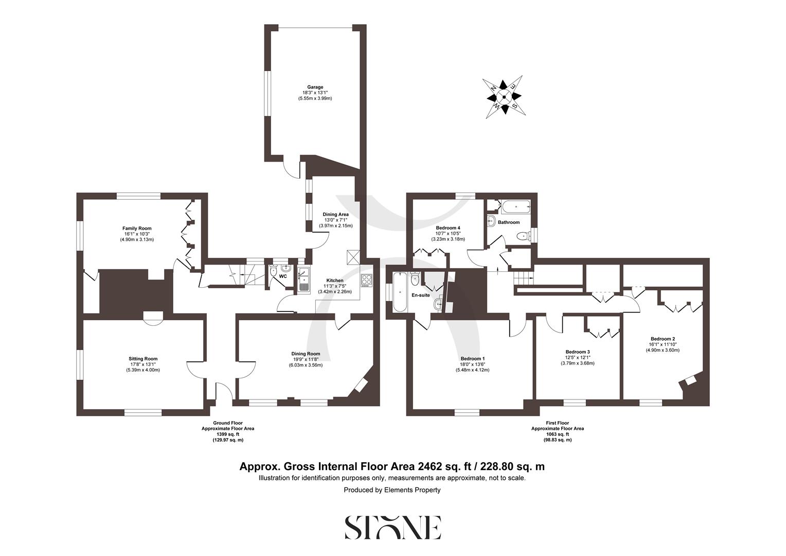 Old Sweeps House, 10, Slipshoe Street, Reigate floorplan