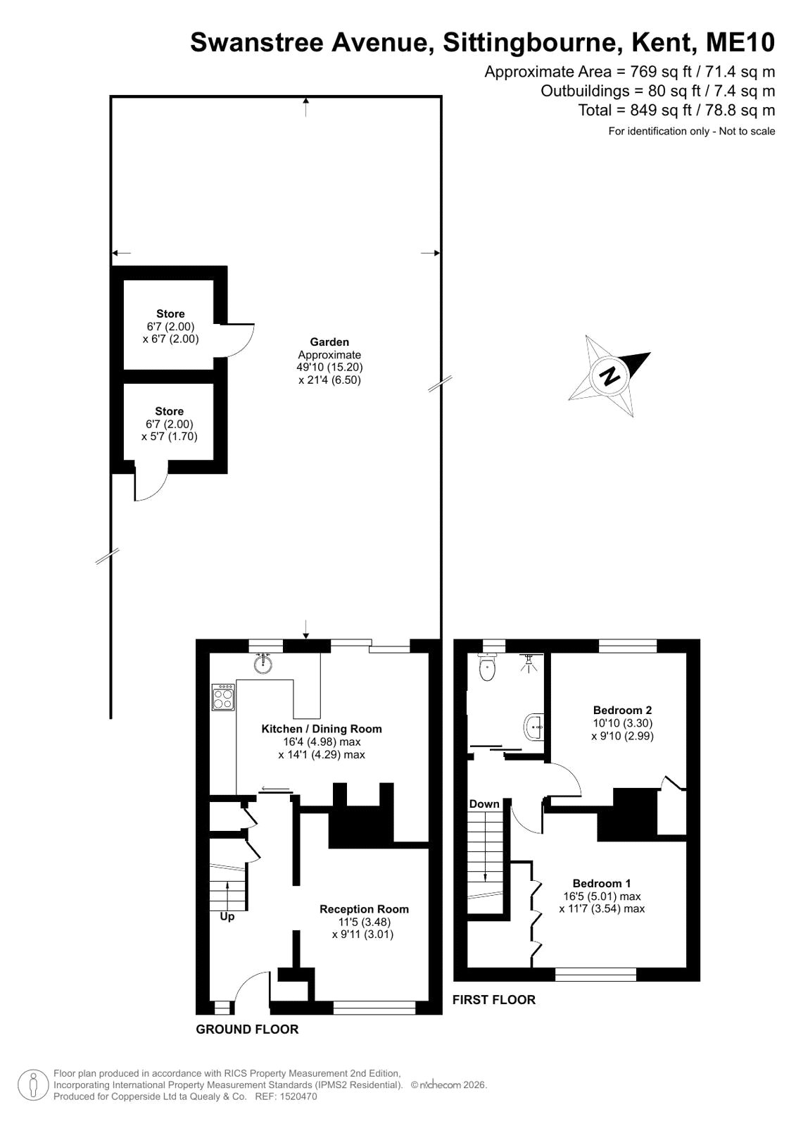 42, Swanstree Avenue, Kent floorplan