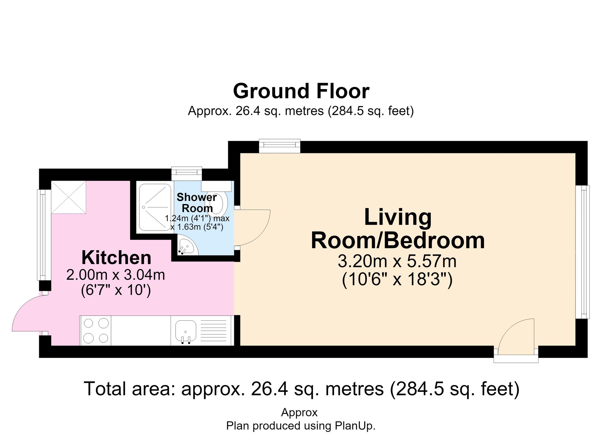 1 Polding Court, Paignton floorplan