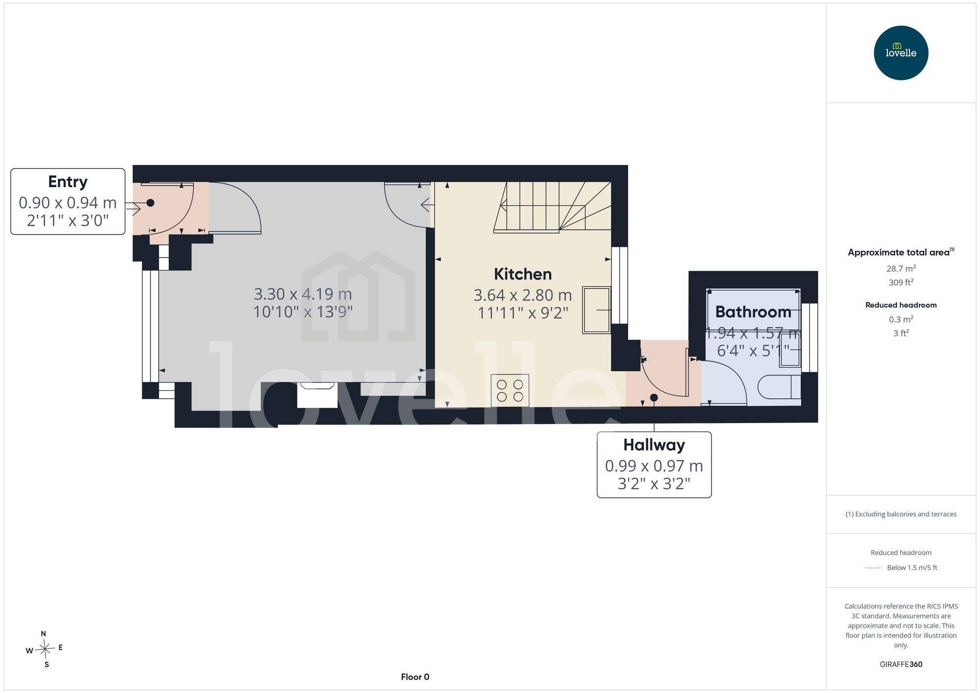 9 Clive Vale Estcourt Street, Hull floorplan
