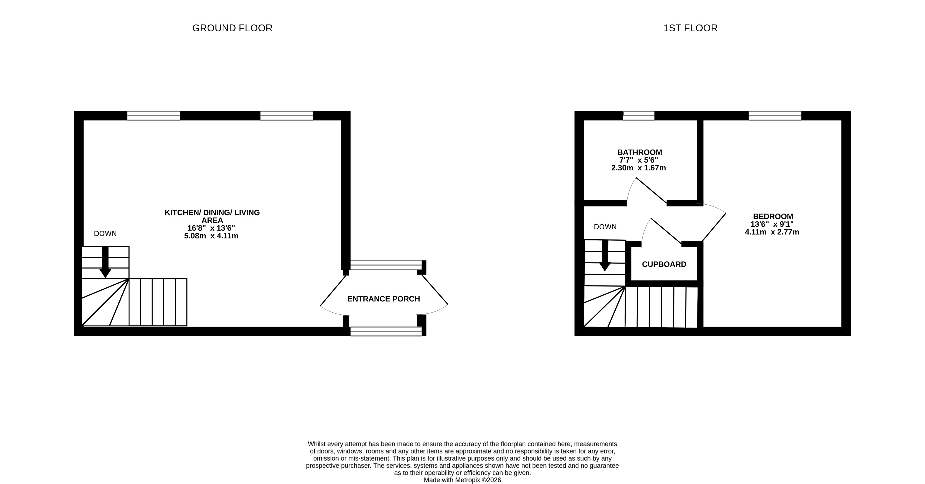 11, Slade Close, Alfreton floorplan