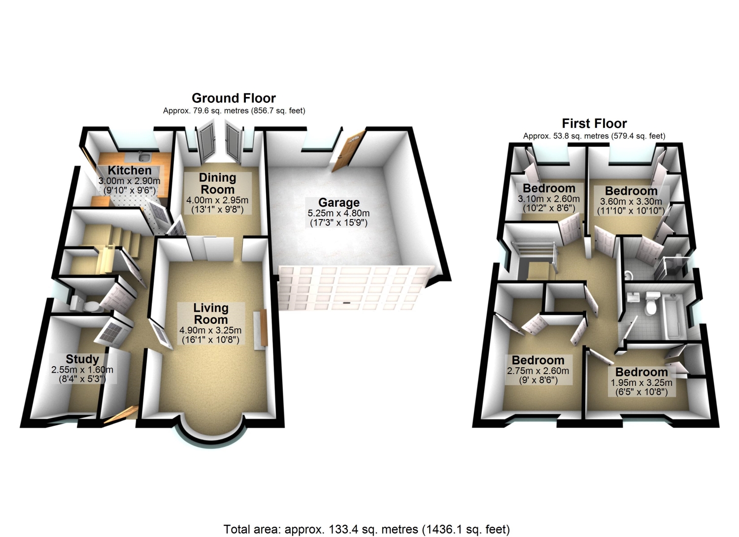 5, Vicarage Court, Egham floorplan