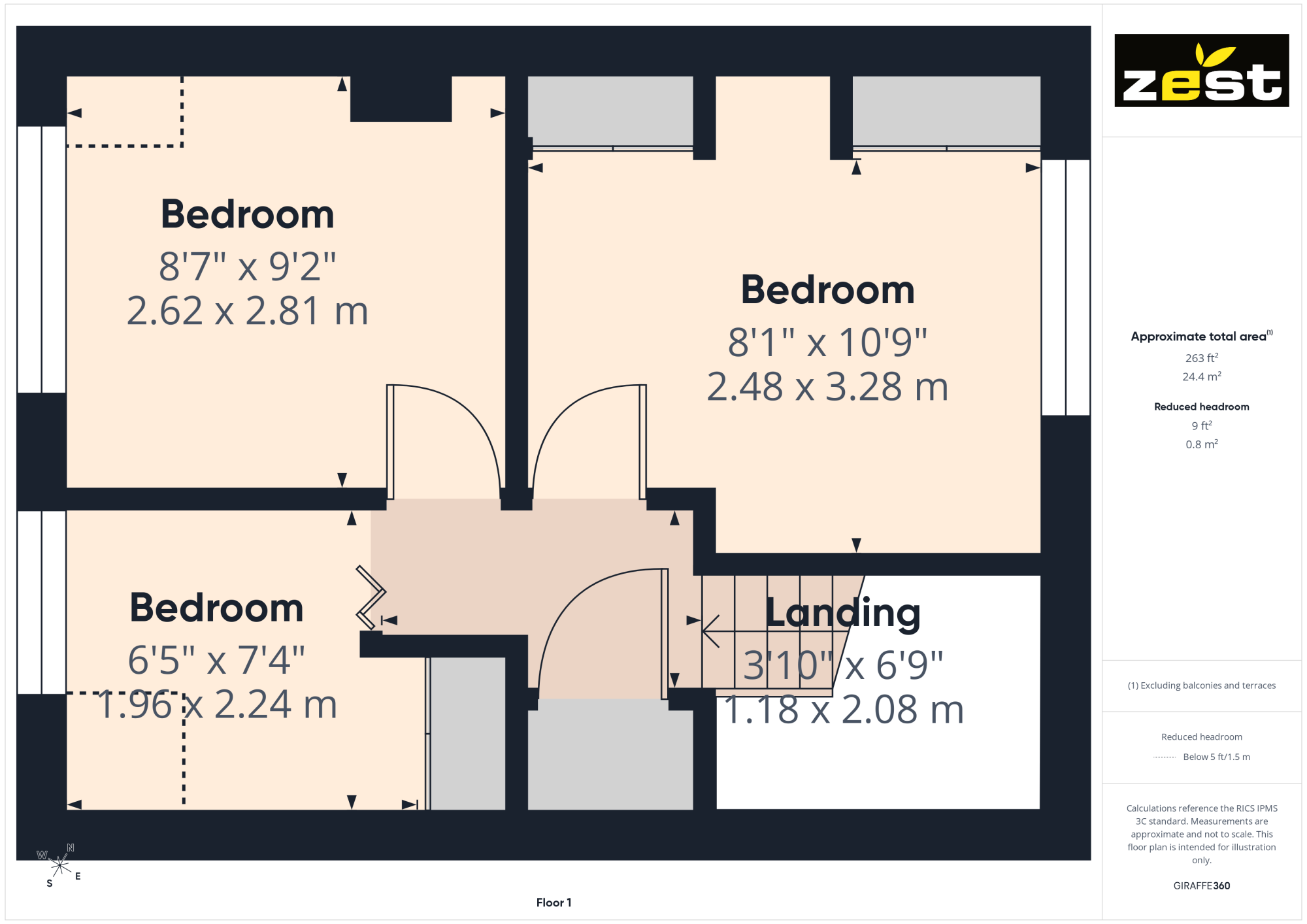 88, Clarondale, Hull floorplan
