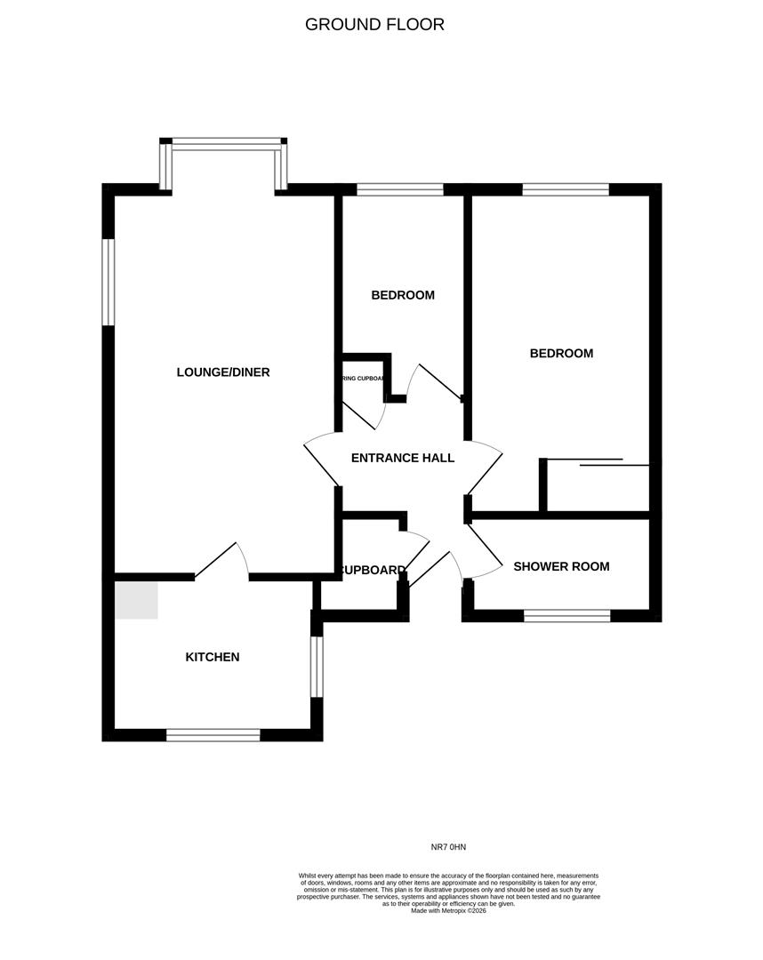 St. Williams Way, Norwich floorplan