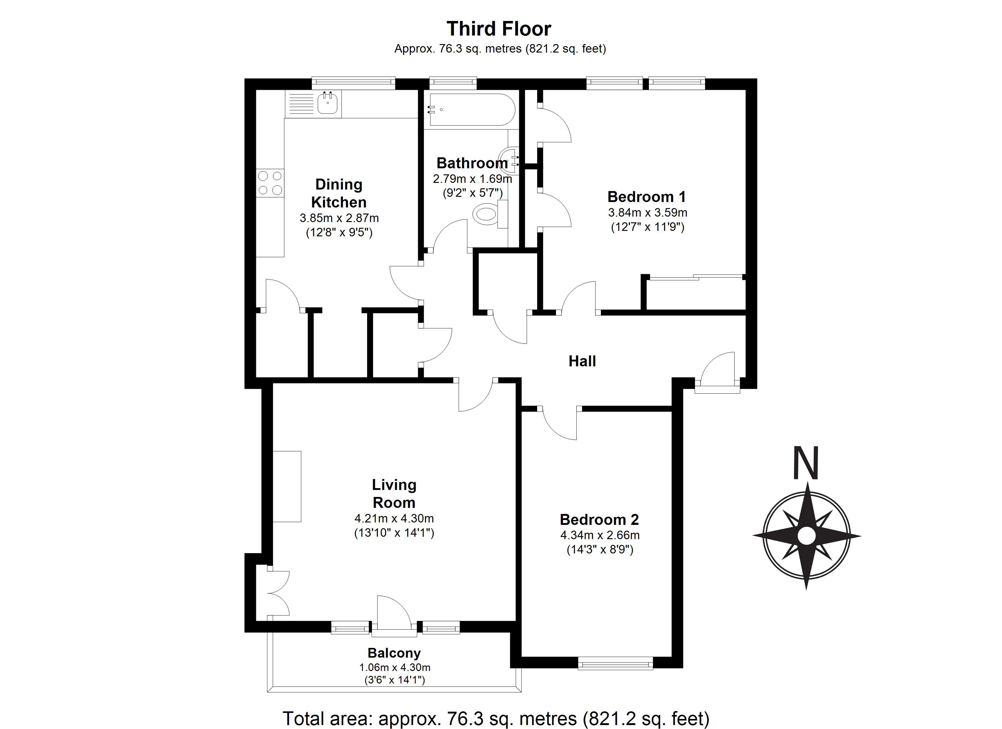 2 Bedrooms Flat for sale in 15/8 Falcon Road West, Morningside, Edinburgh EH10