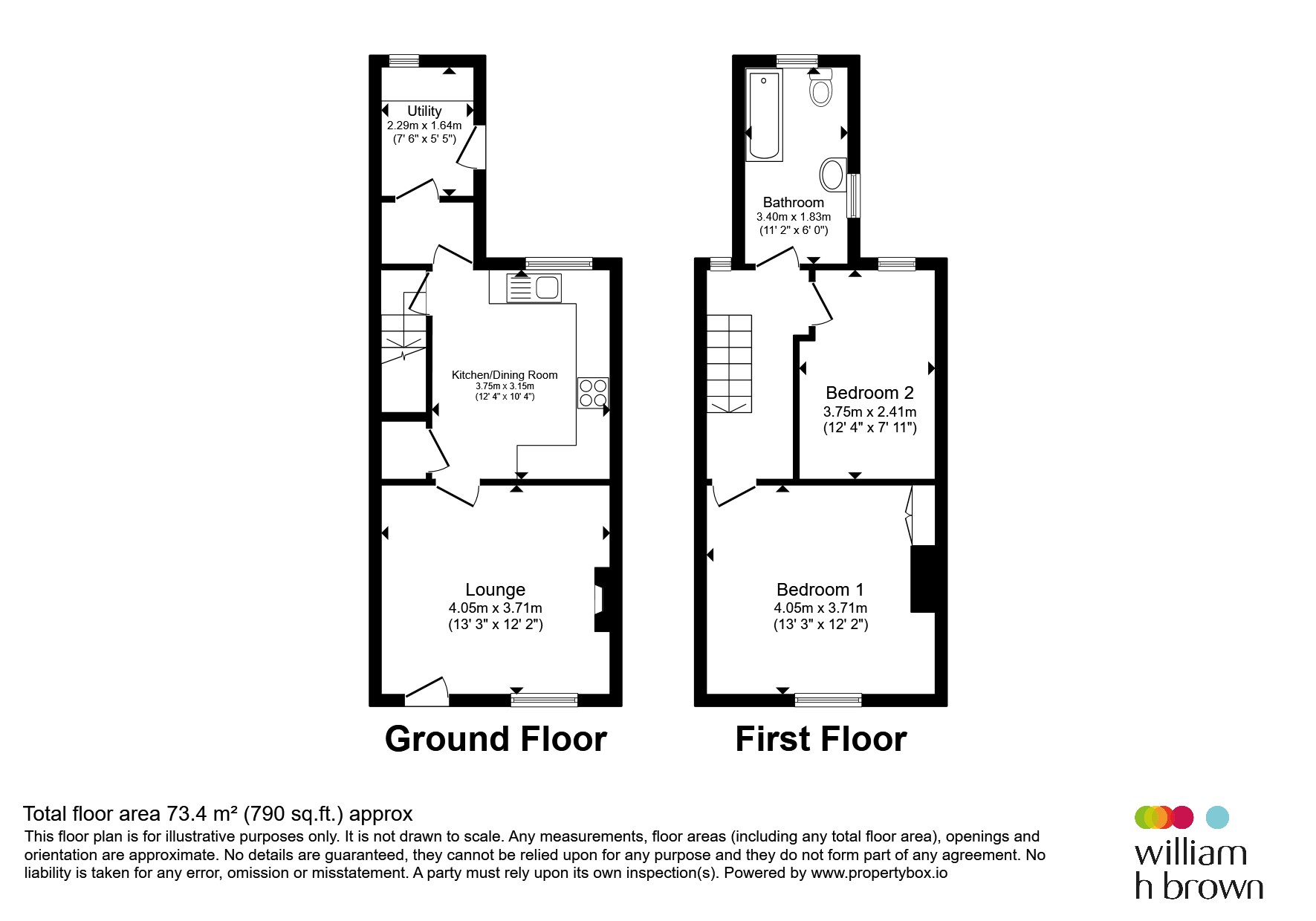 100, West End, March floorplan
