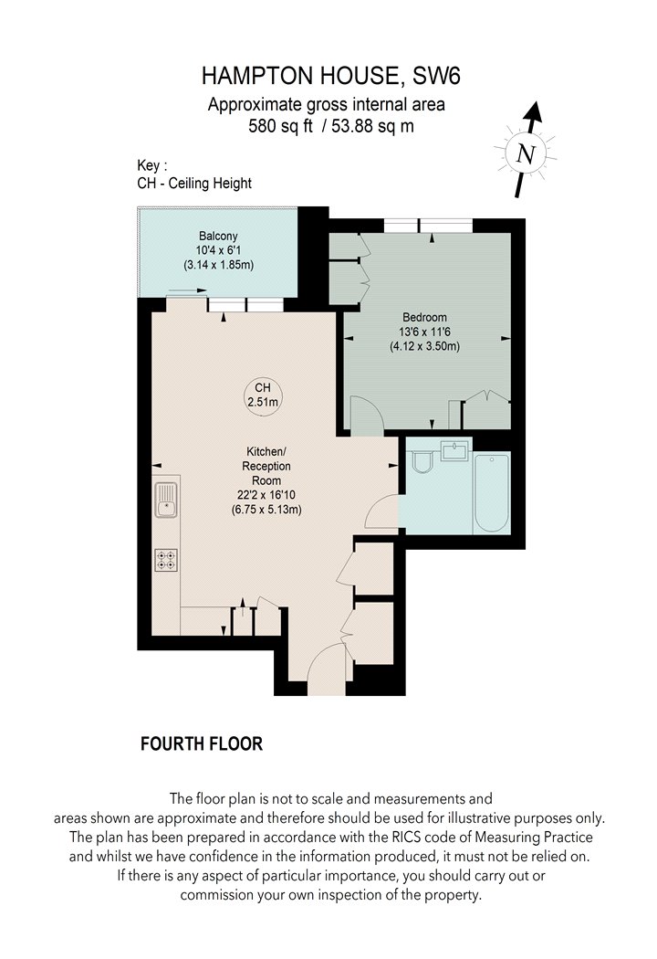 Michael Road, London floorplan