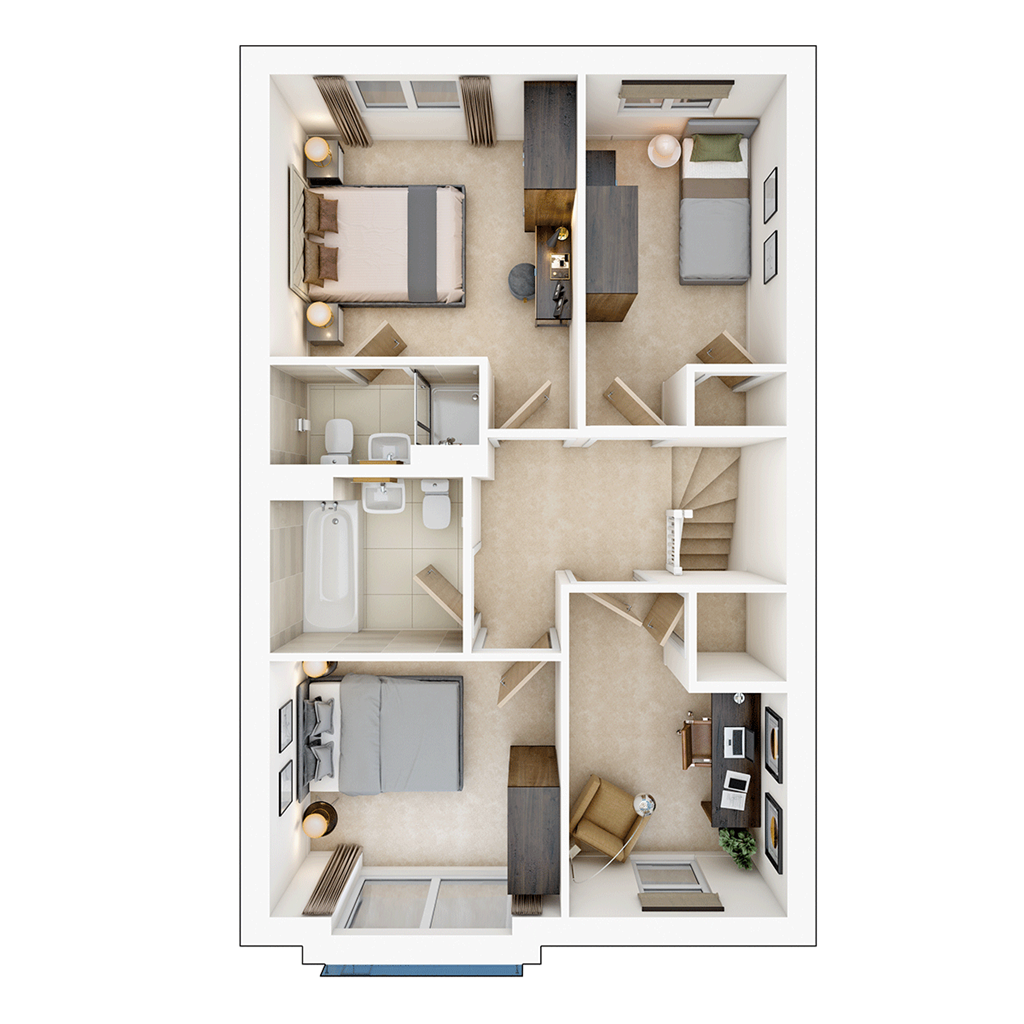 The Holman - Plot 380, Swinnow Park, Racecourse Approach, Wetherby floorplan