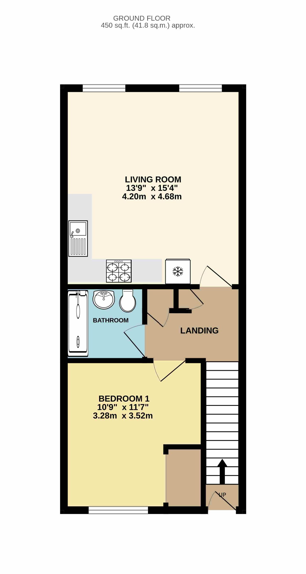 217 Hazebrouck Road, Faversham floorplan