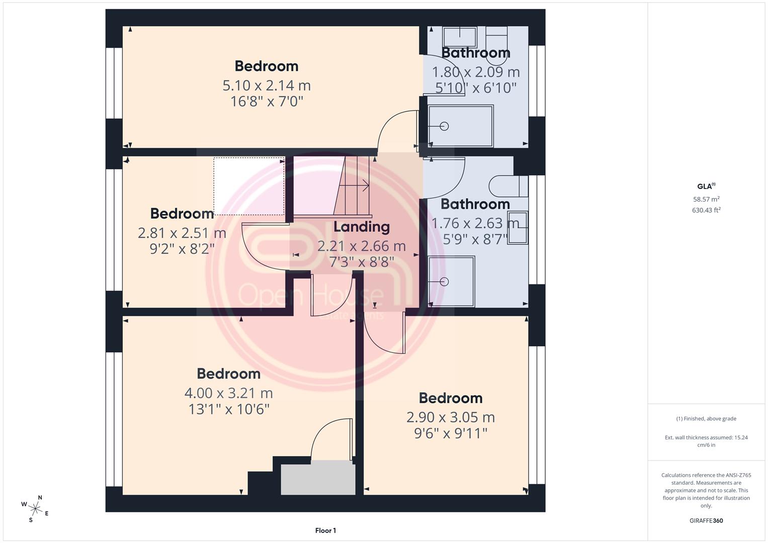 49, Newton Leys, Burton-On-Trent floorplan