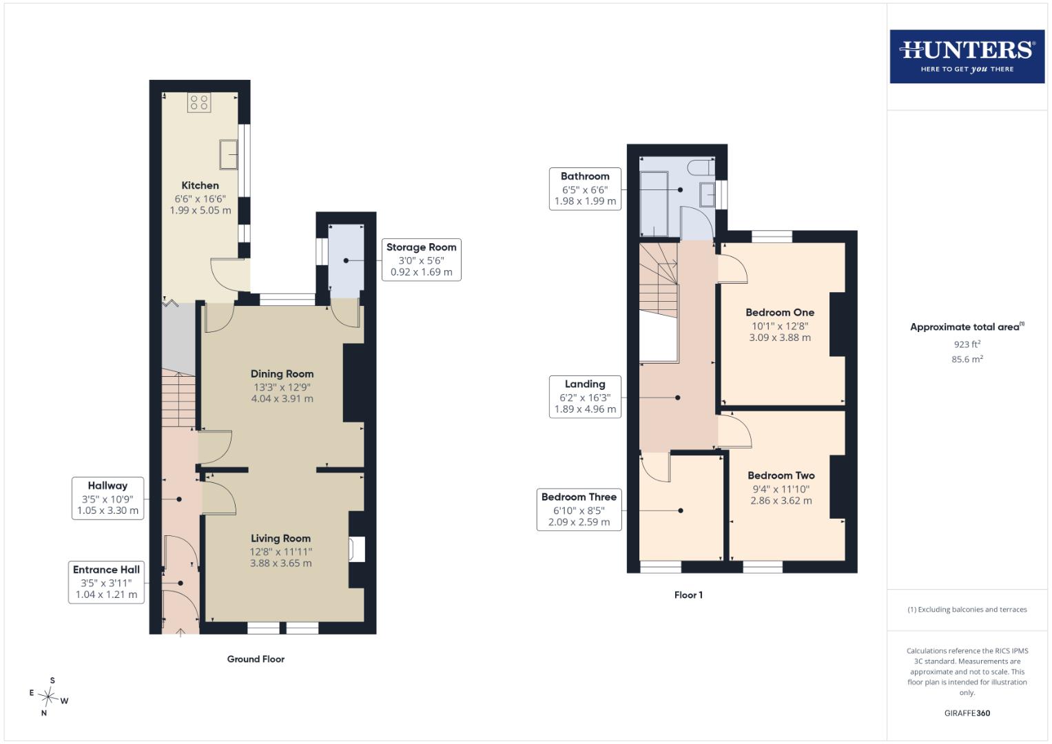5, Freer Street, Carlisle floorplan