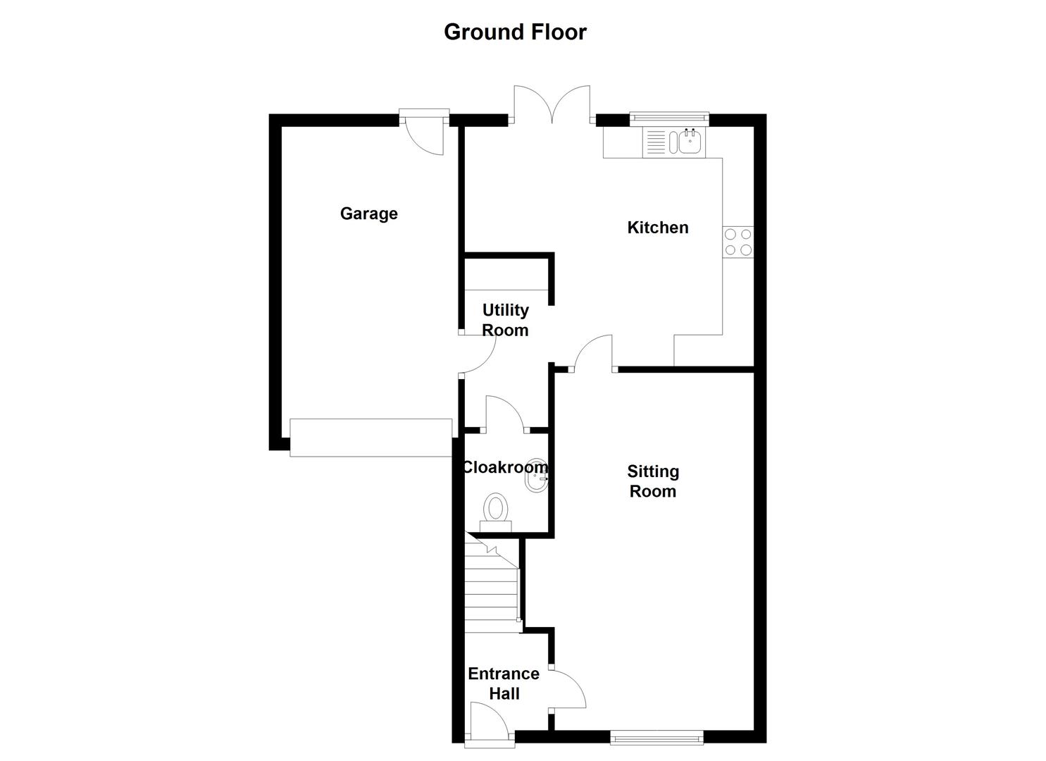 3 Bedrooms Semi-detached house for sale in Elliott Close, Retford DN22
