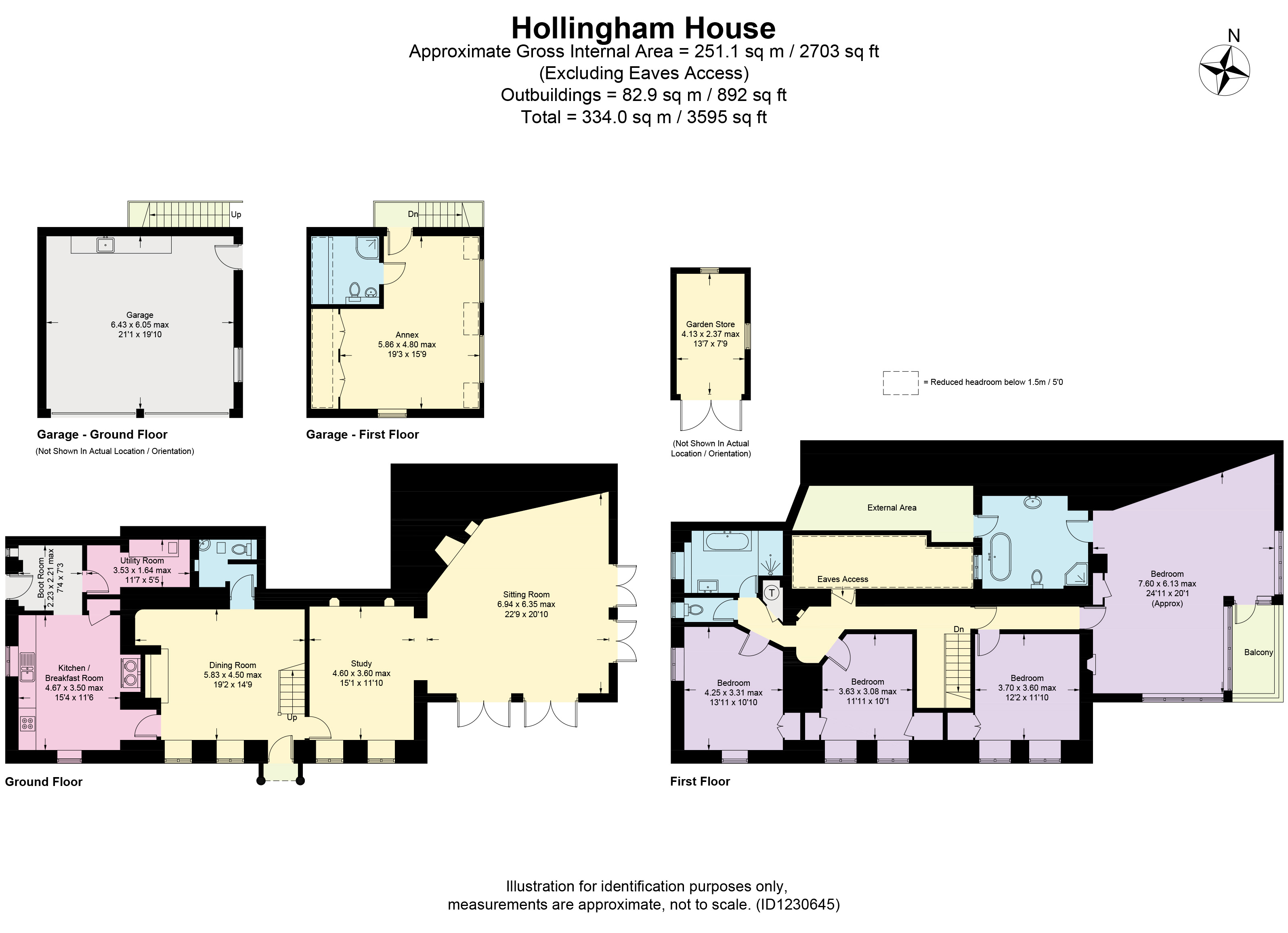 Hollingham Lane, Stroud floorplan