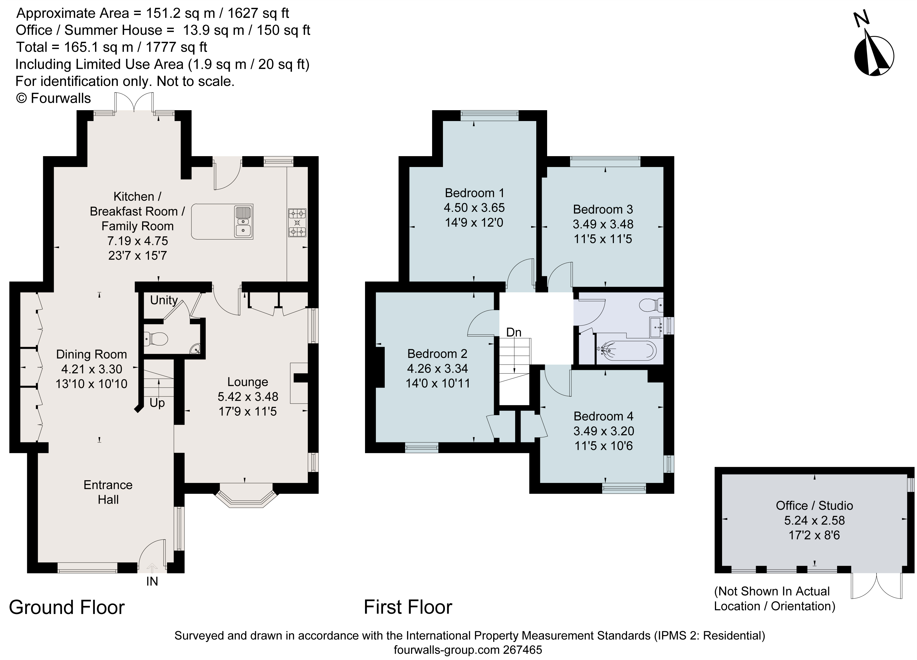 4 bed semidetached house for sale in Brays Meadow, Hyde Heath, Nr