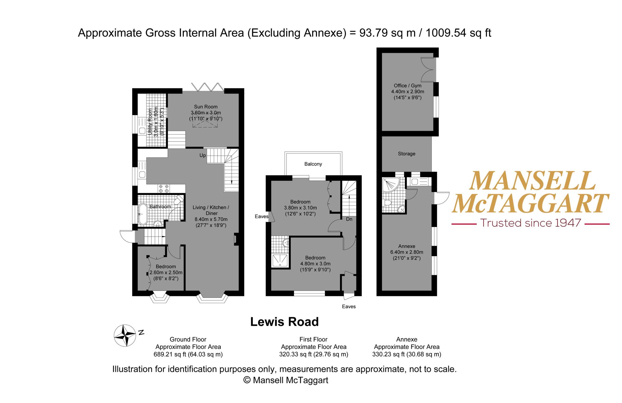 6 Lewis Road, Lancing floorplan