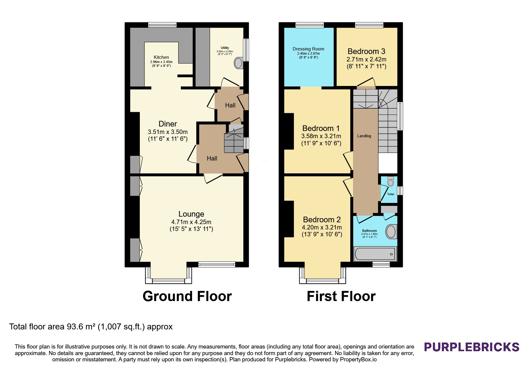 6, Togstone Place, Newcastle upon Tyne floorplan