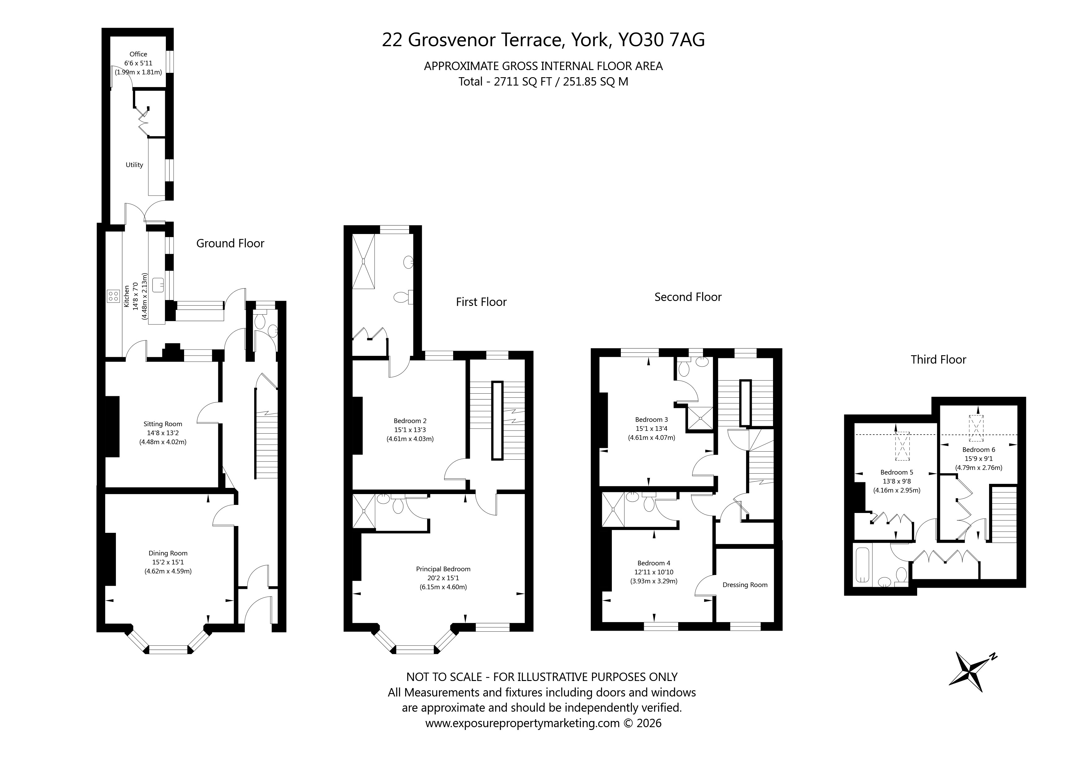 22, Grosvenor Terrace, North Yorkshire floorplan