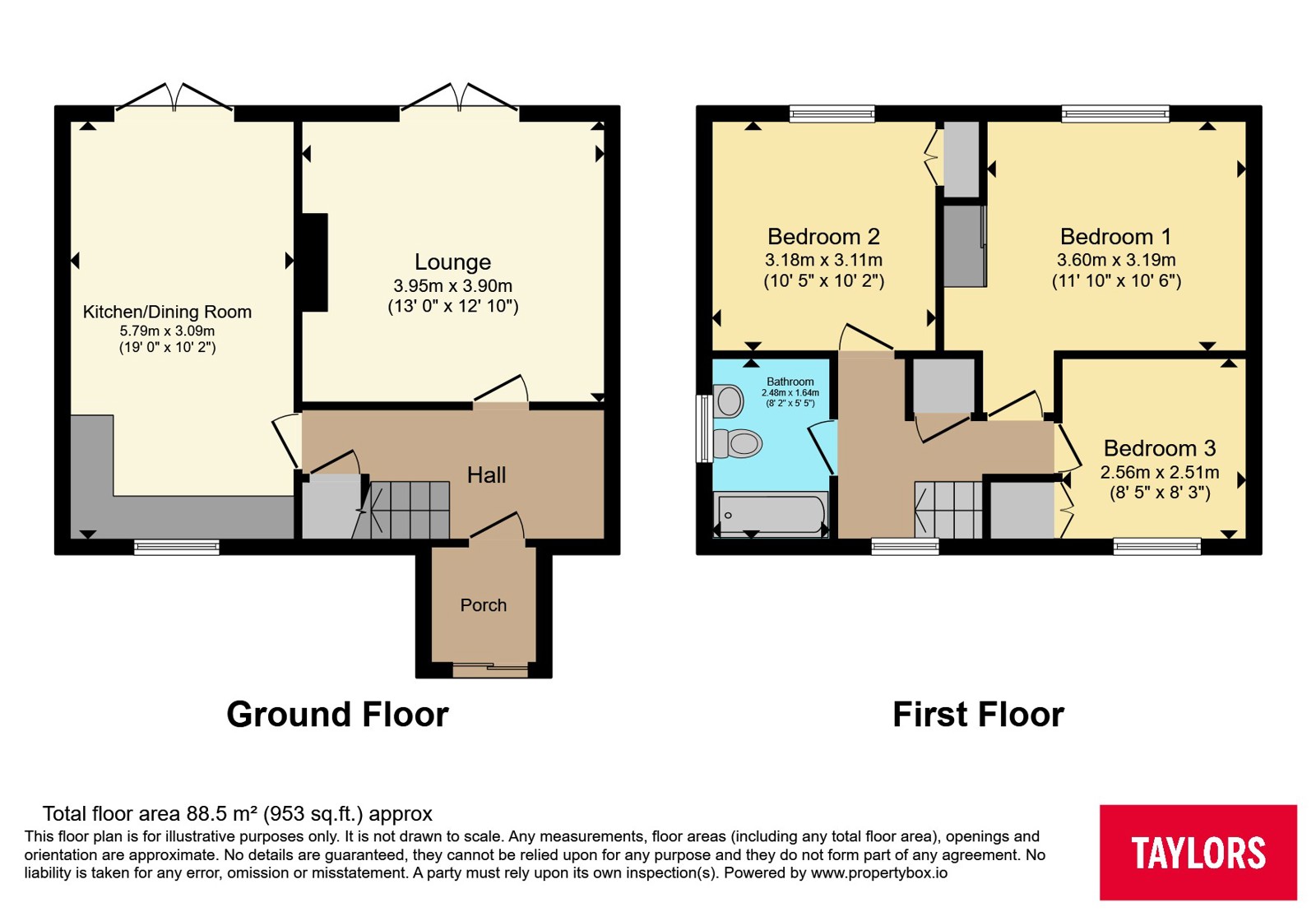 48, Hogarth Walk, Somerset floorplan