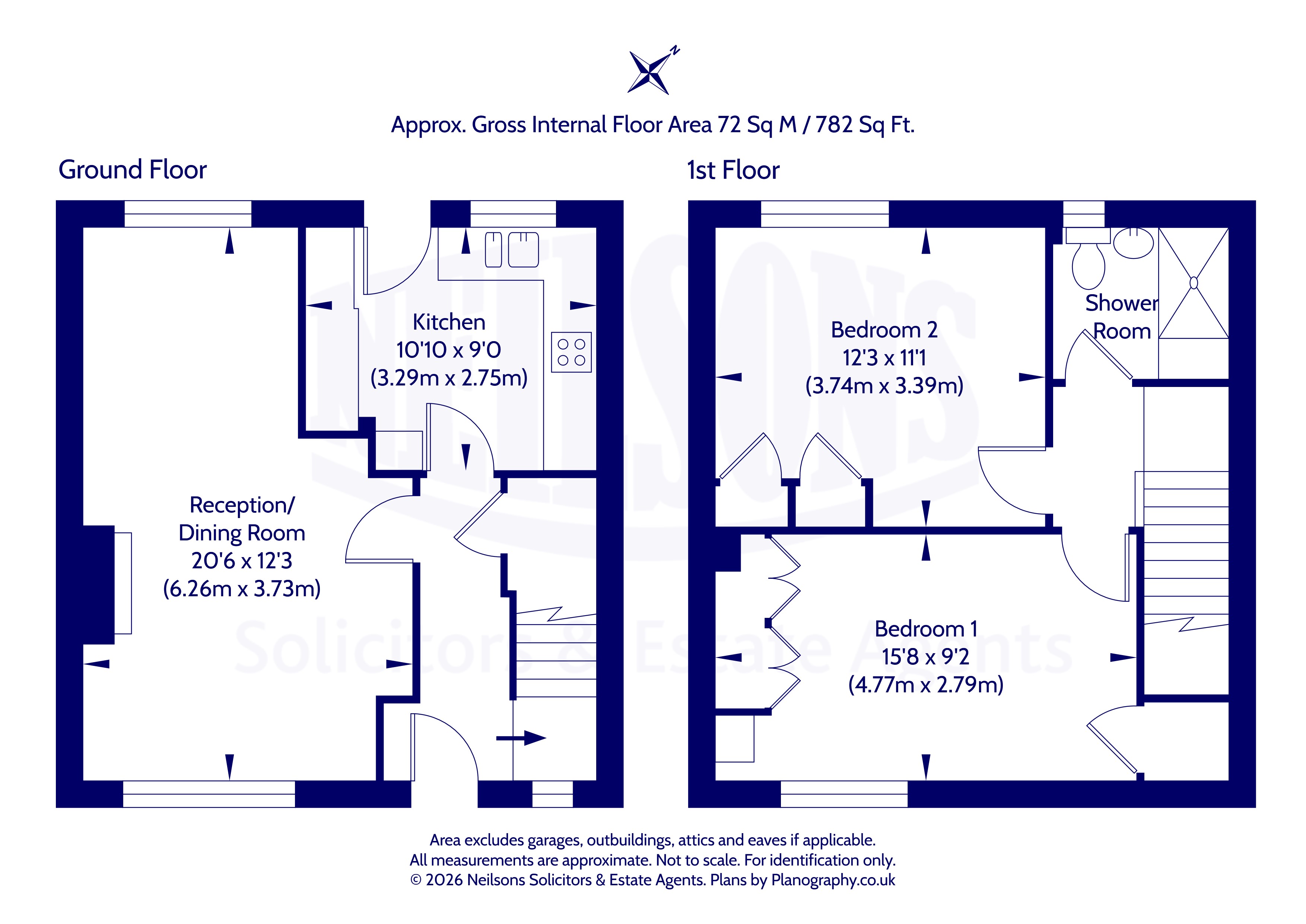 20, Redhall Grove, Edinburgh floorplan