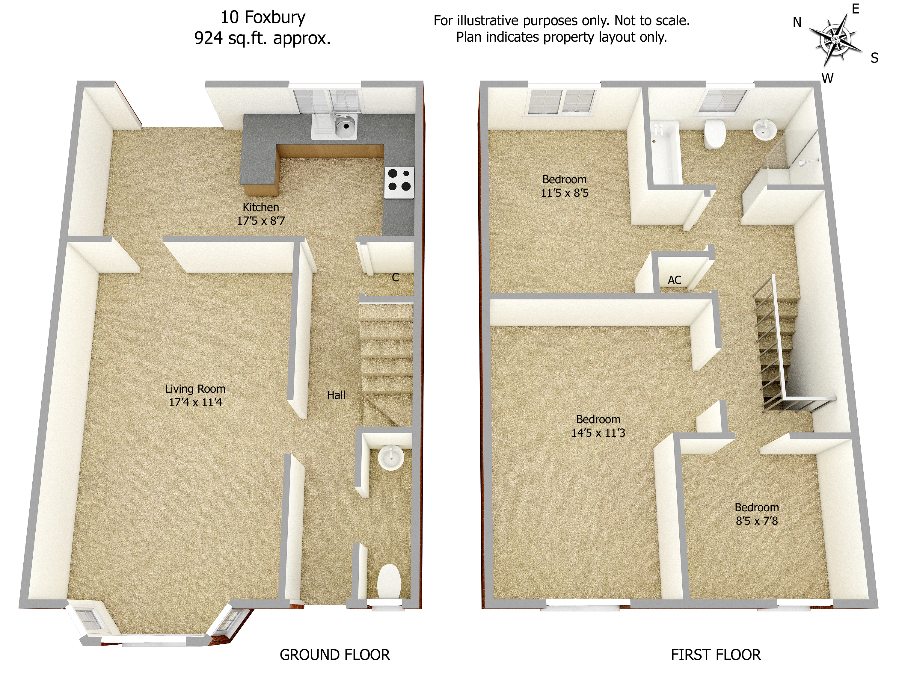 3 Bedrooms Terraced house for sale in Foxbury, Lambourn, Hungerford RG17