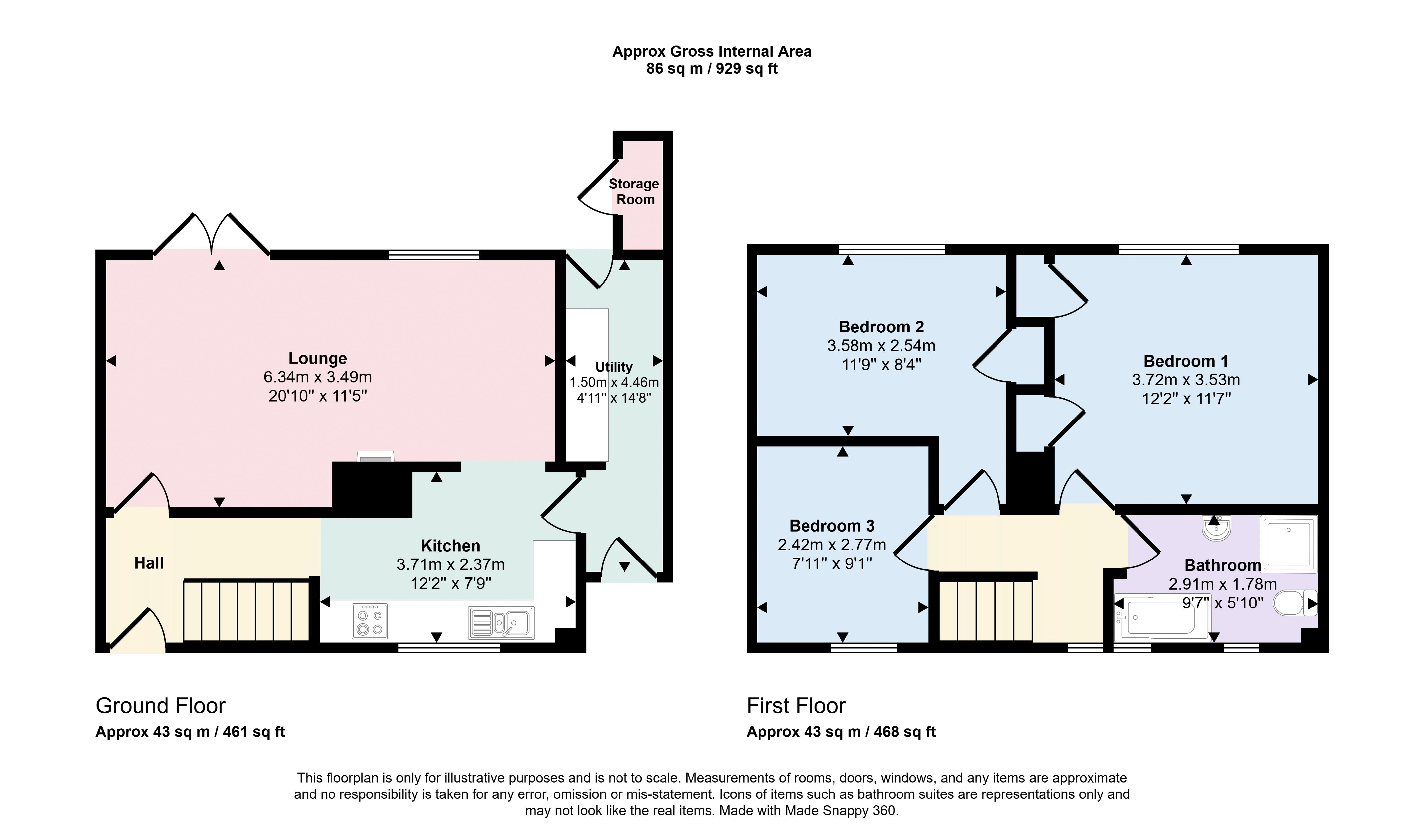 6, Talbot Road, Trowbridge floorplan