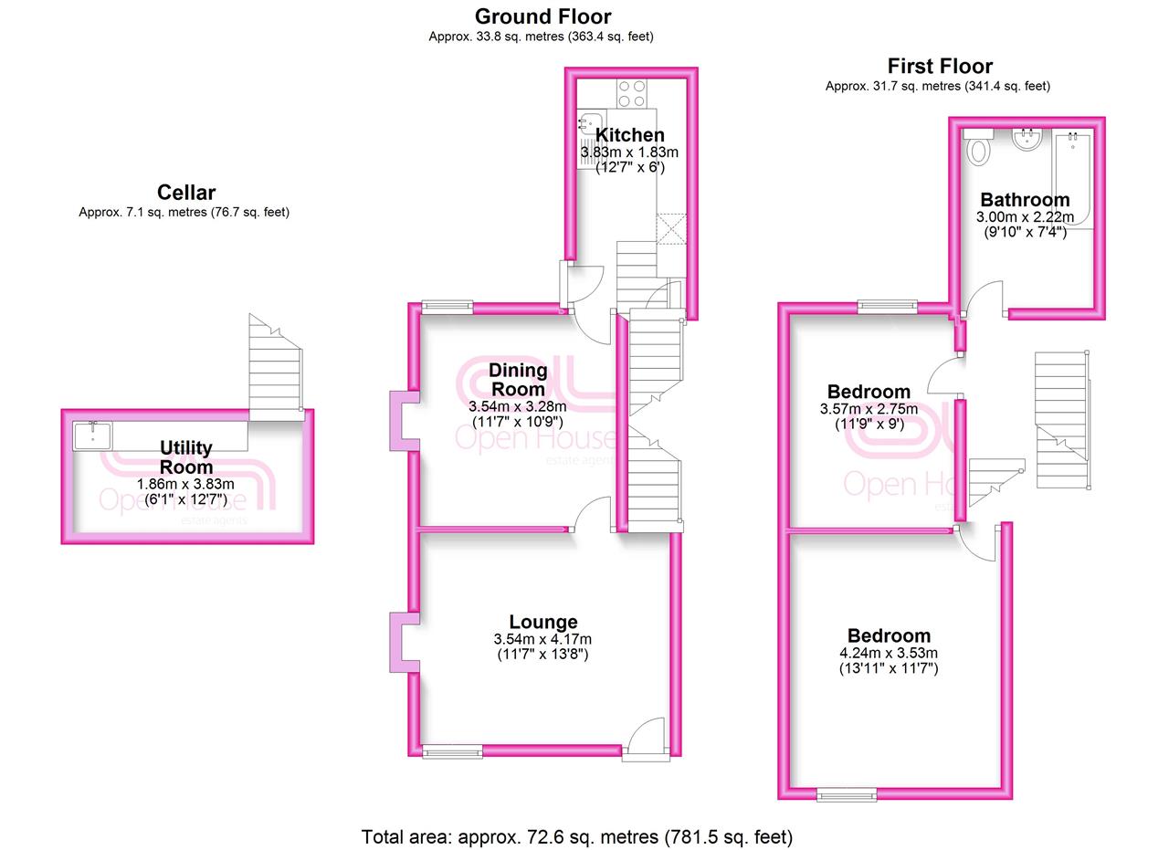 2 Bedrooms Terraced house for sale in Preston Road, Longridge, Preston PR3