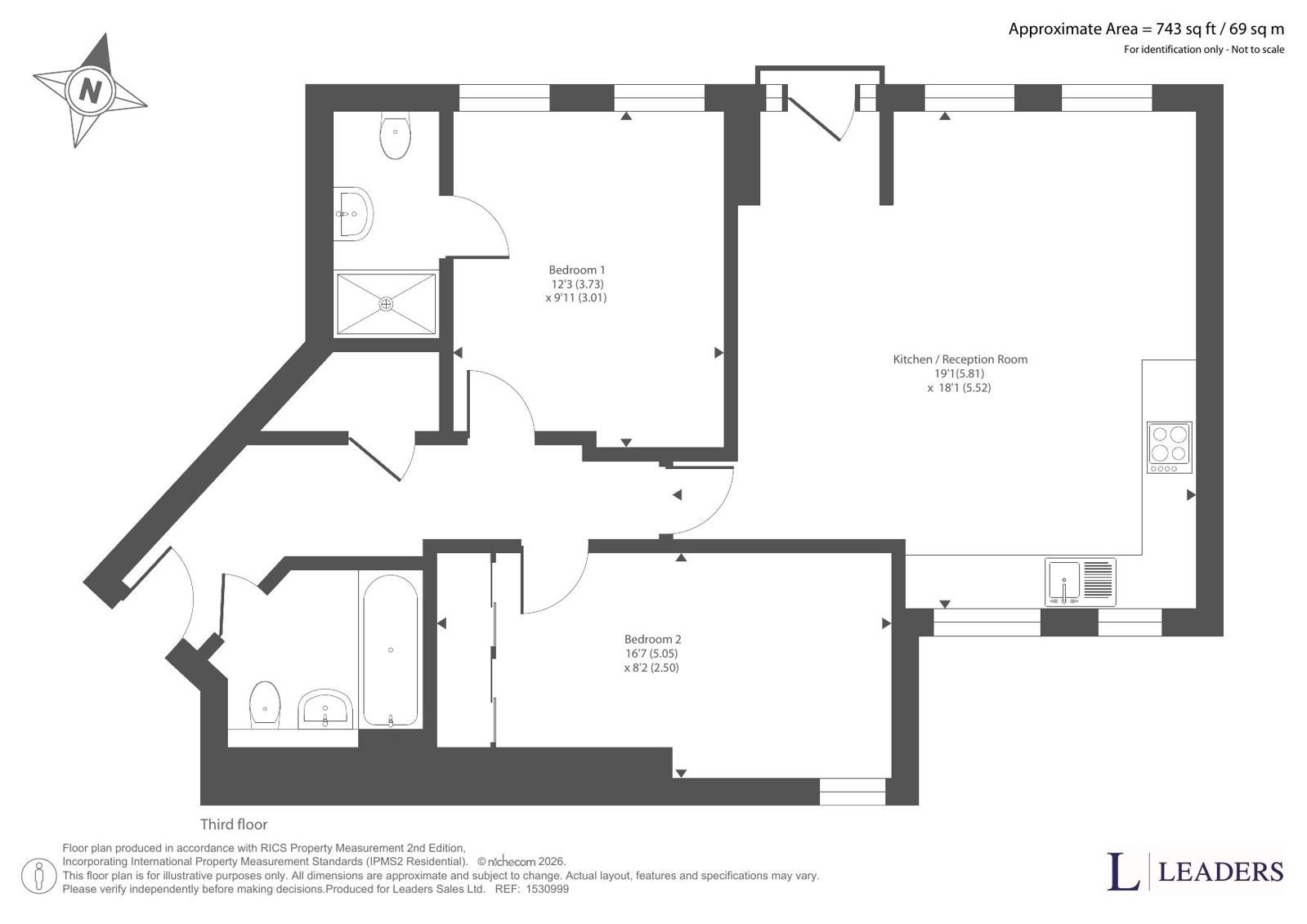 Tiber Place, Manchester floorplan