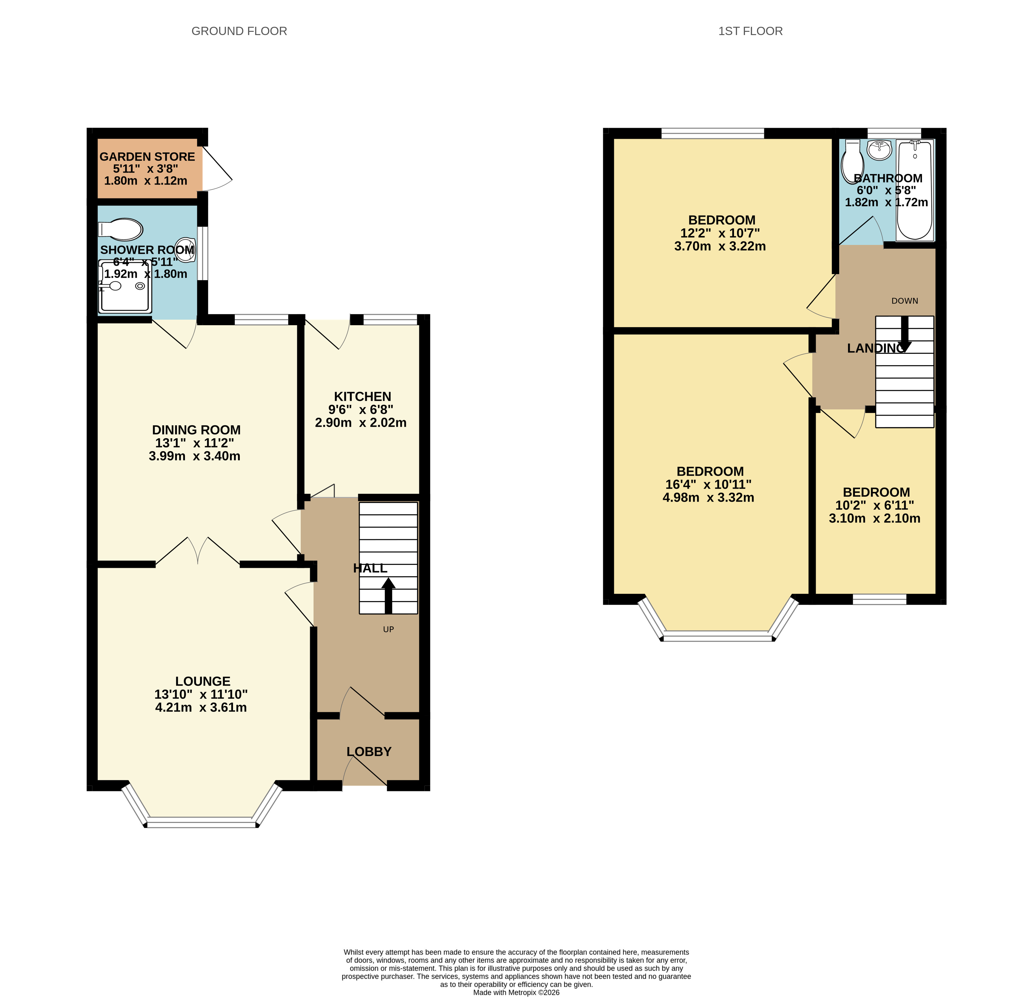 13, Ivernia Road, Merseyside floorplan
