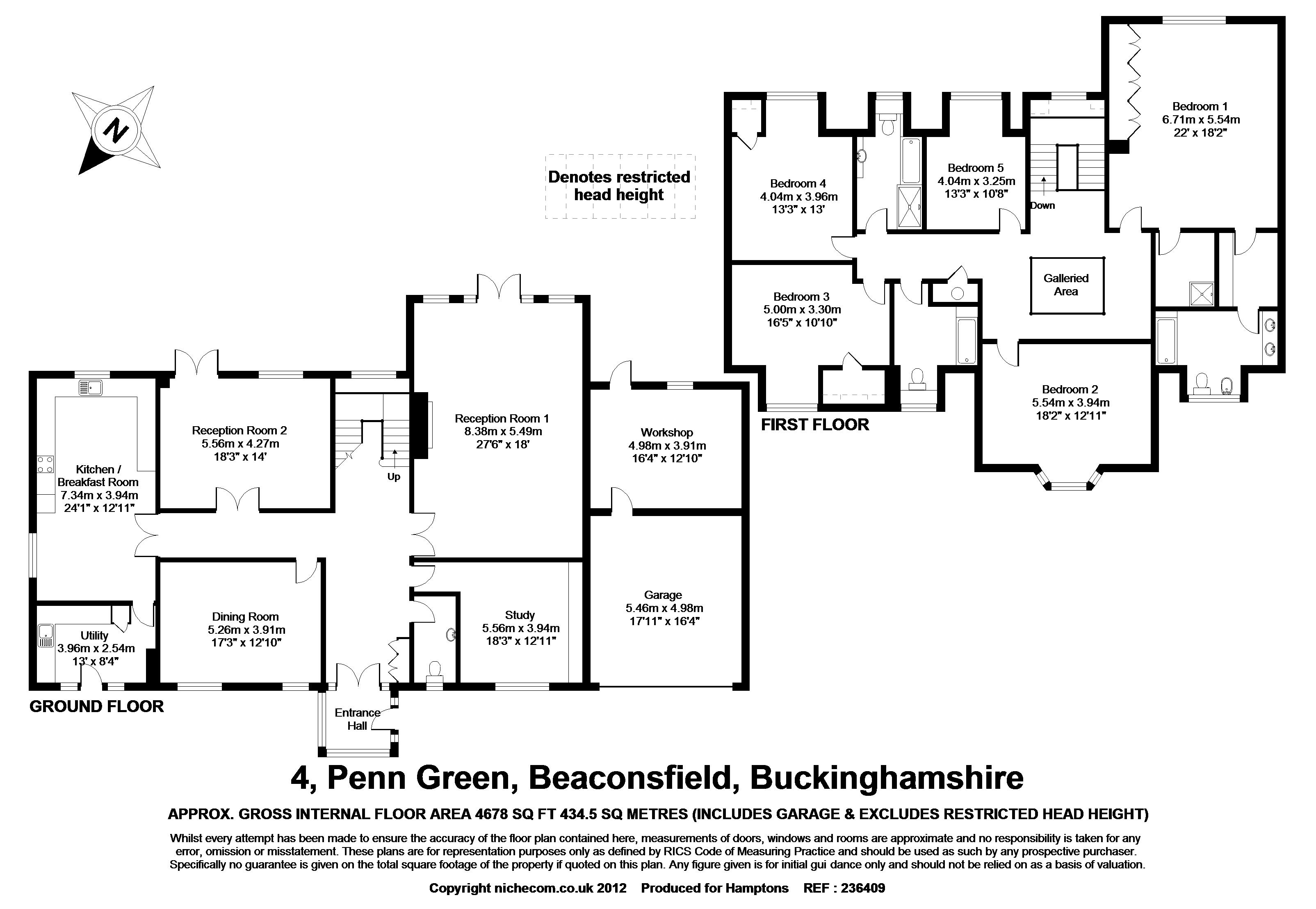 5 Bedrooms Flat to rent in Penn Green, Beaconsfield HP9