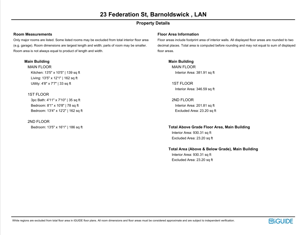 23, Federation Street, Lancashire floorplan