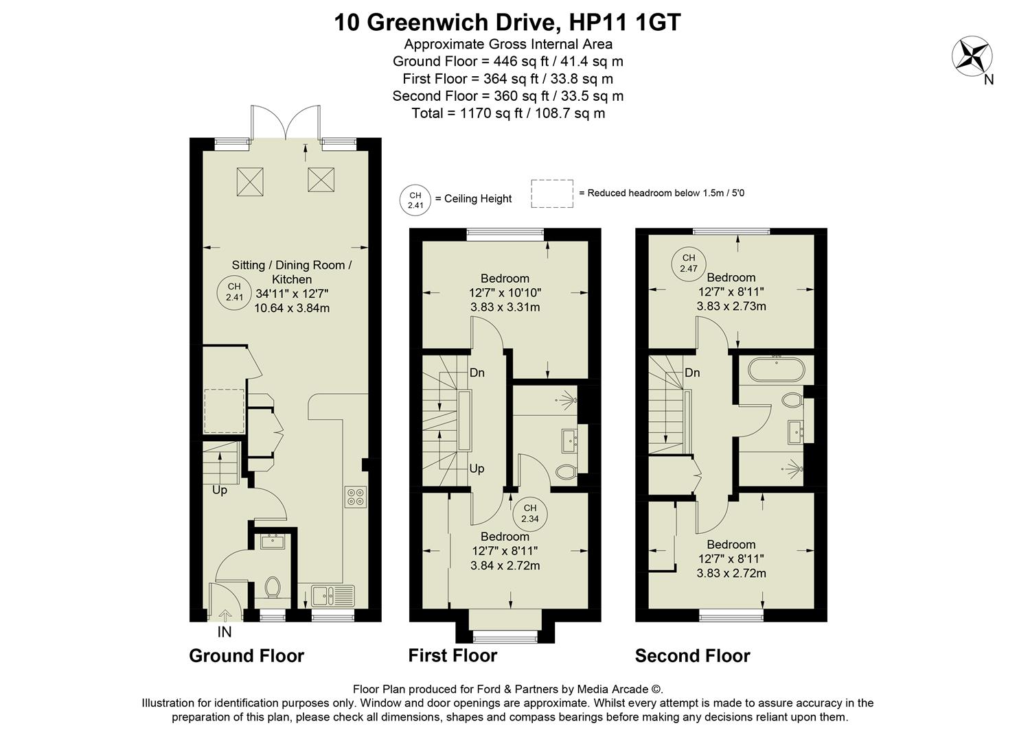 10, Greenwich Drive, High Wycombe floorplan
