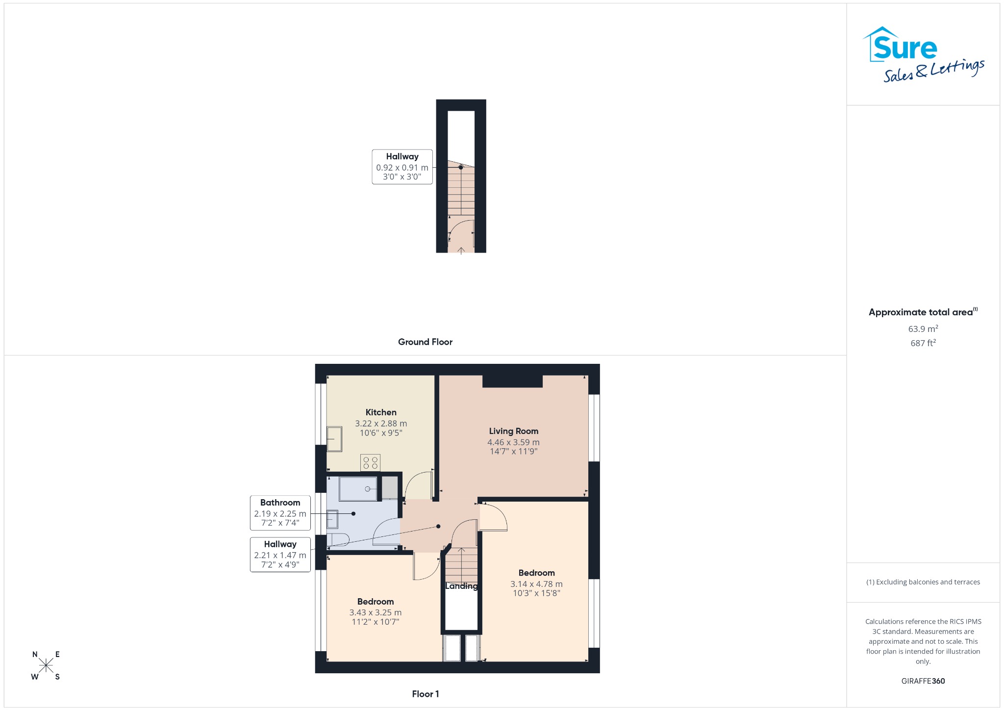 10, Hill Close, Stanmore floorplan