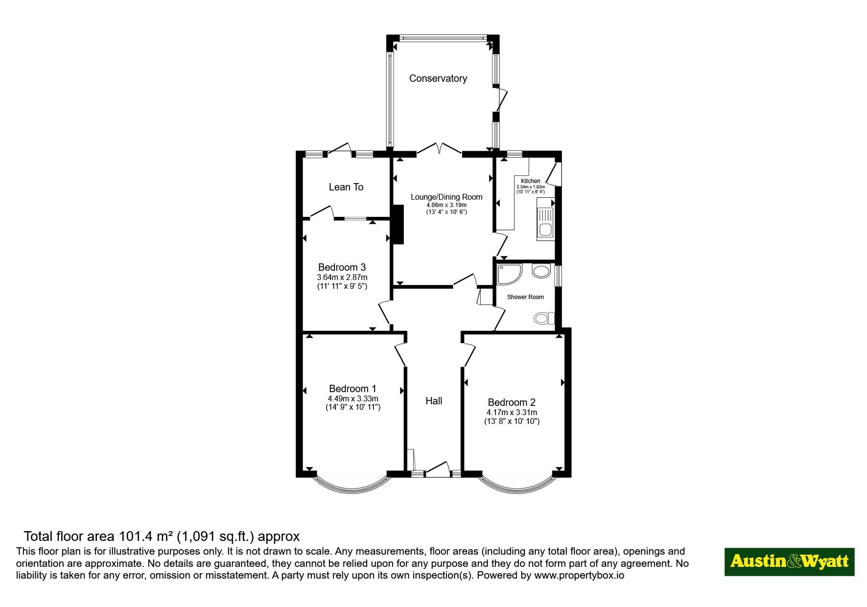 76, Taunton Drive, Hampshire floorplan