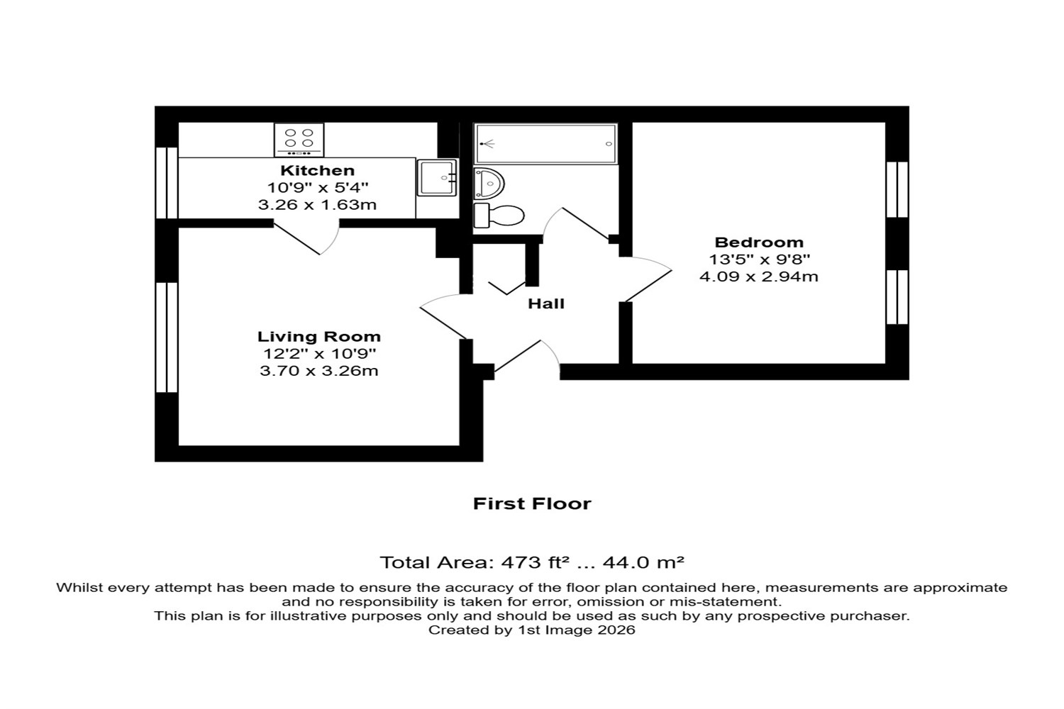 36, Meadvale, Horsham floorplan