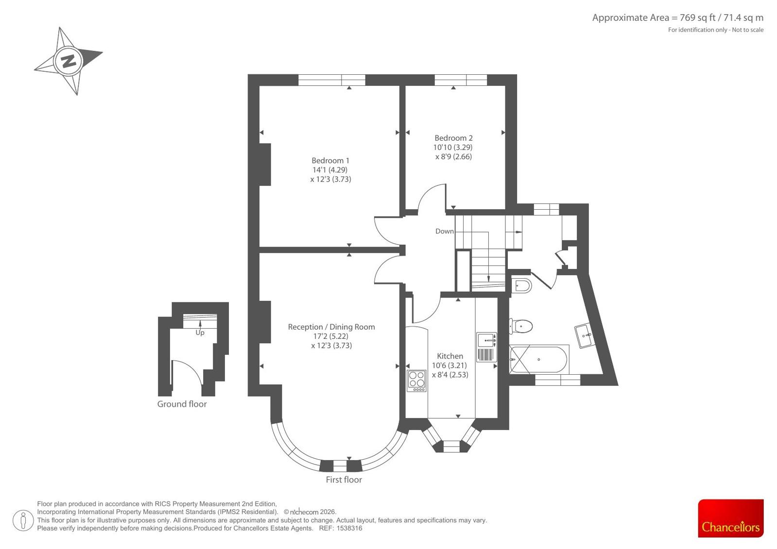 Holmwood Gardens, London floorplan
