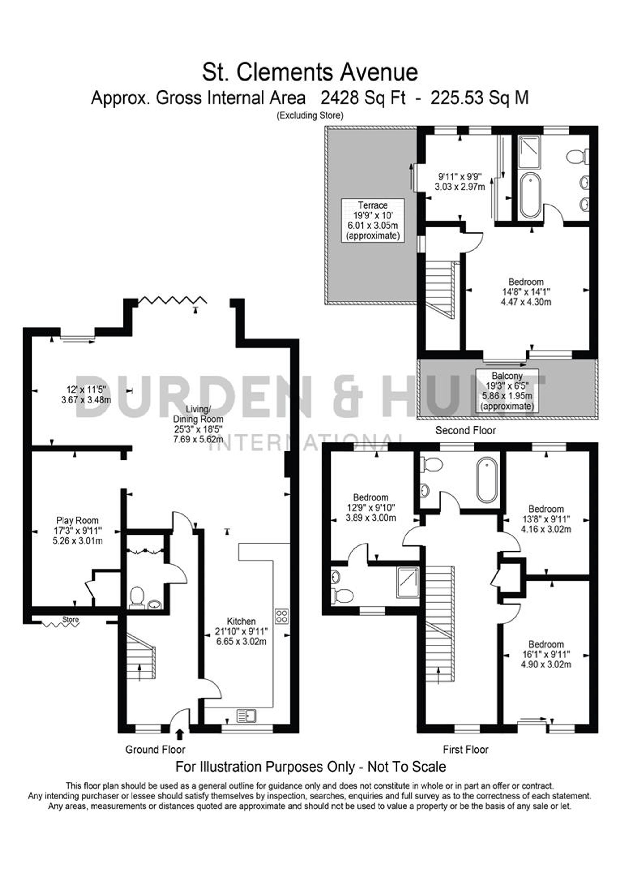 3 St. Clements Avenue, Romford floorplan
