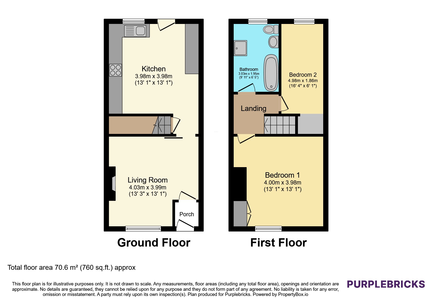 40, Reay Street, Widnes floorplan