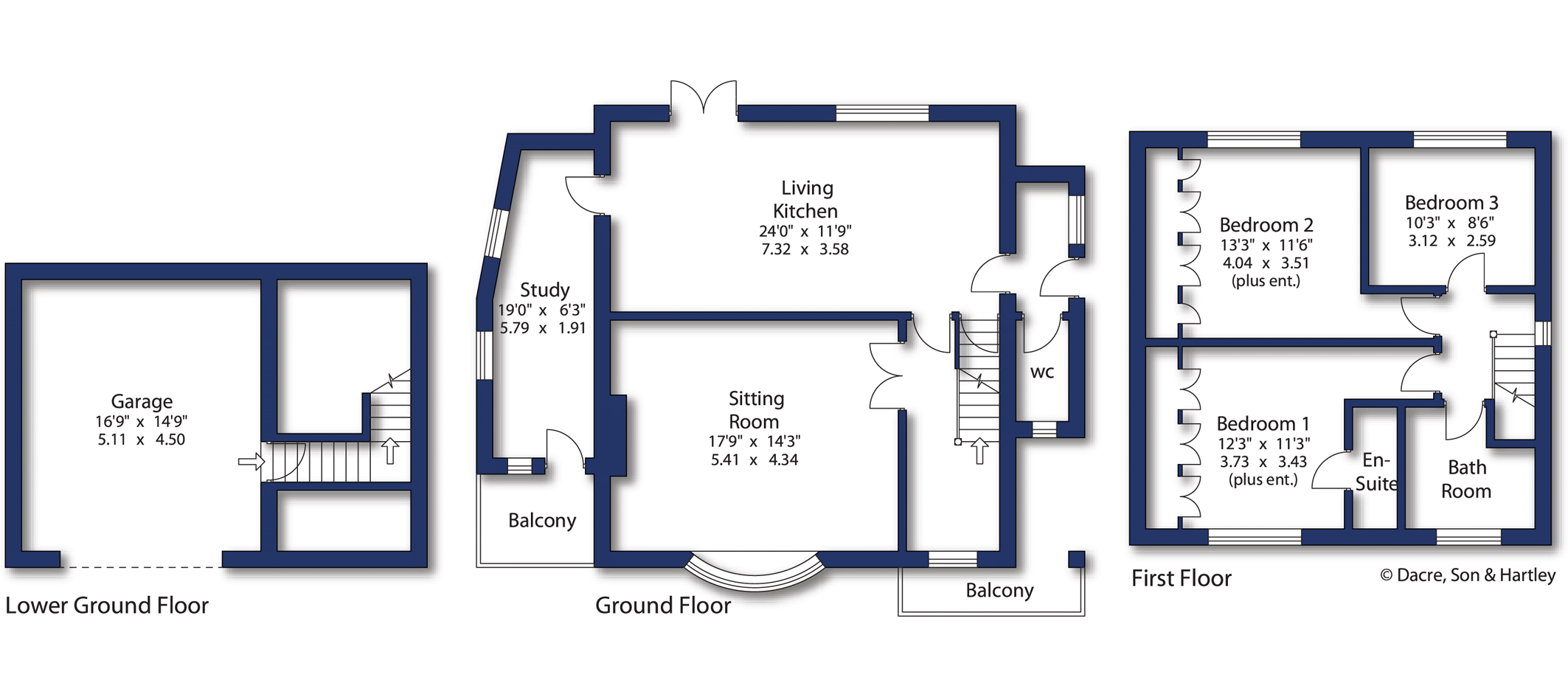 18, Ryan Grove, Keighley floorplan