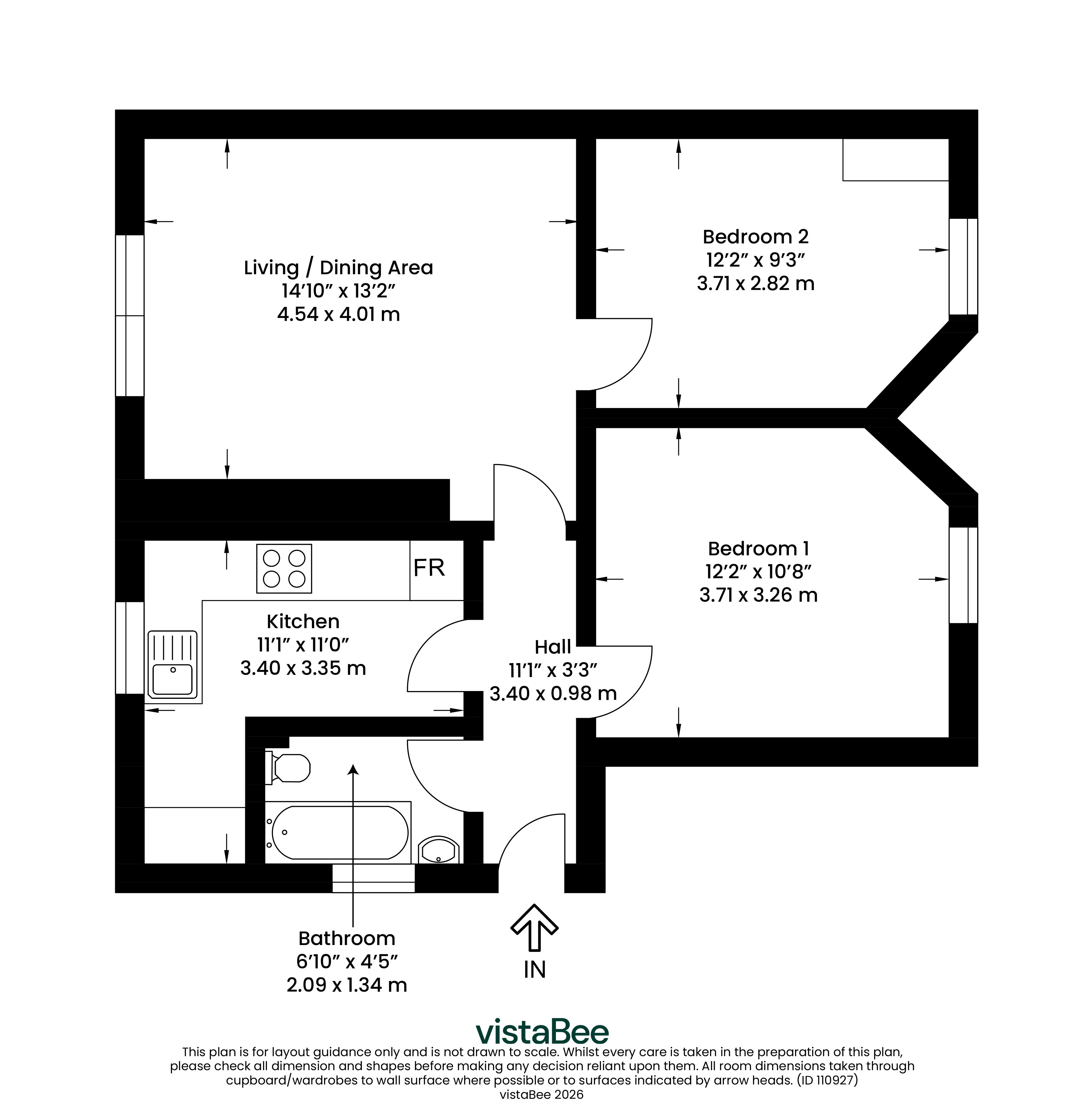 14, Hillview Avenue, Glasgow floorplan