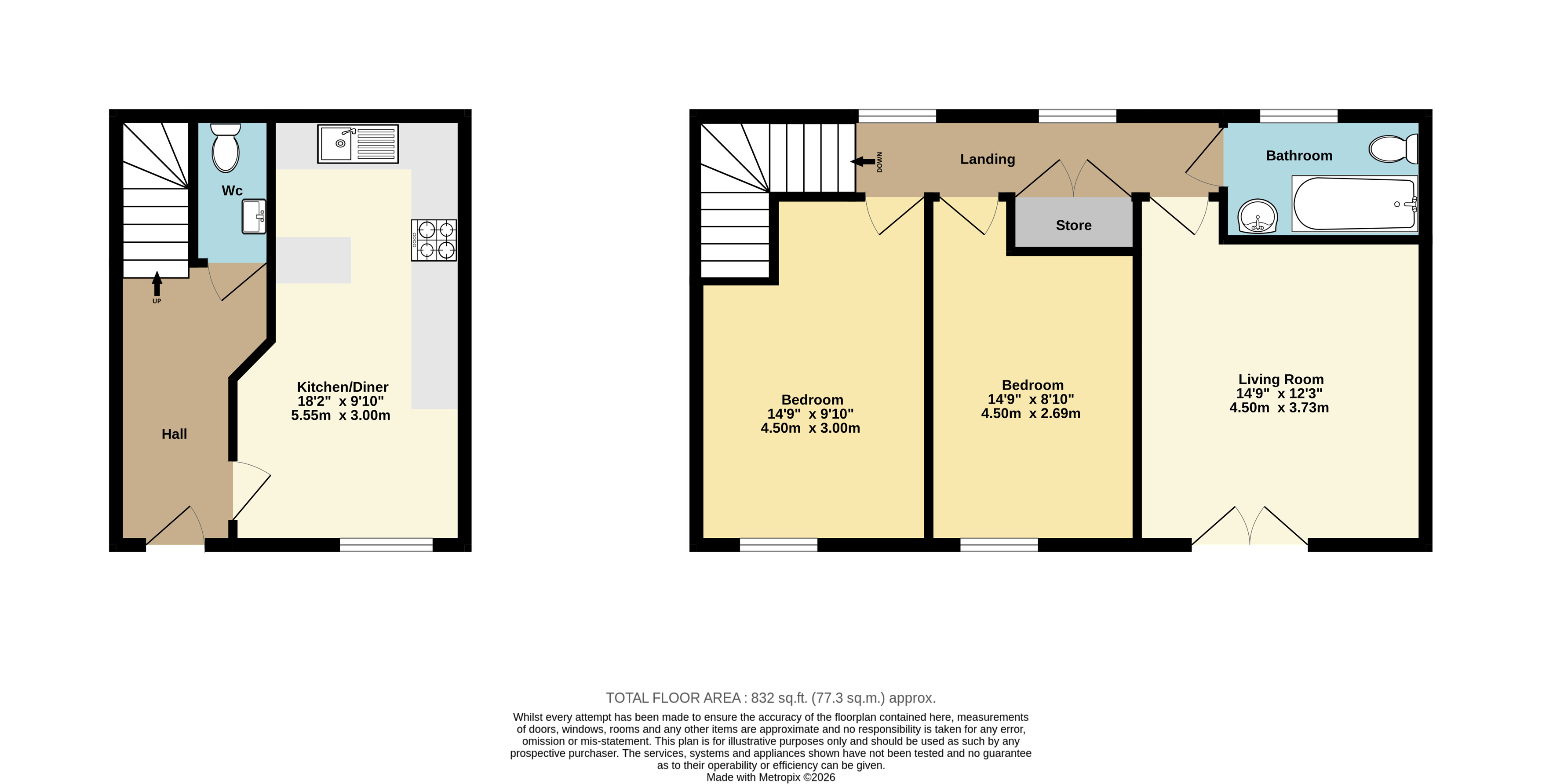 St. Lukes Avenue, Kent floorplan