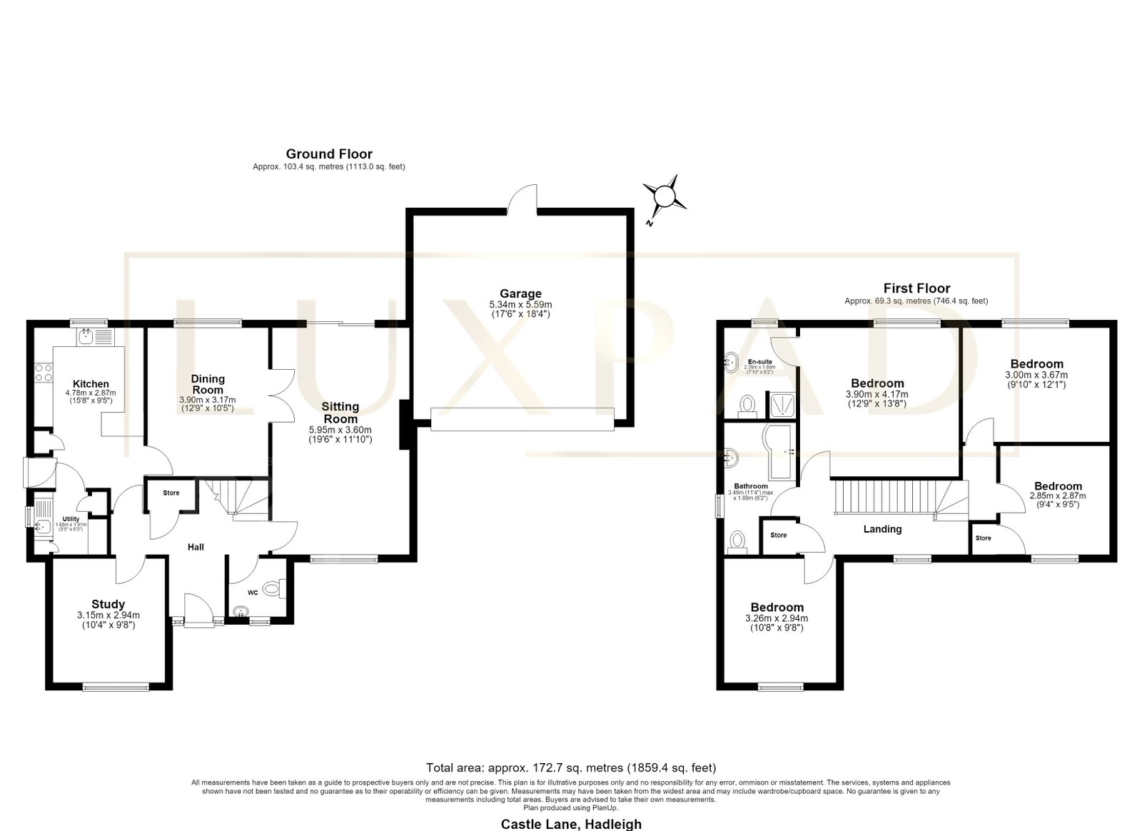 8, Castle Lane, Ipswich floorplan