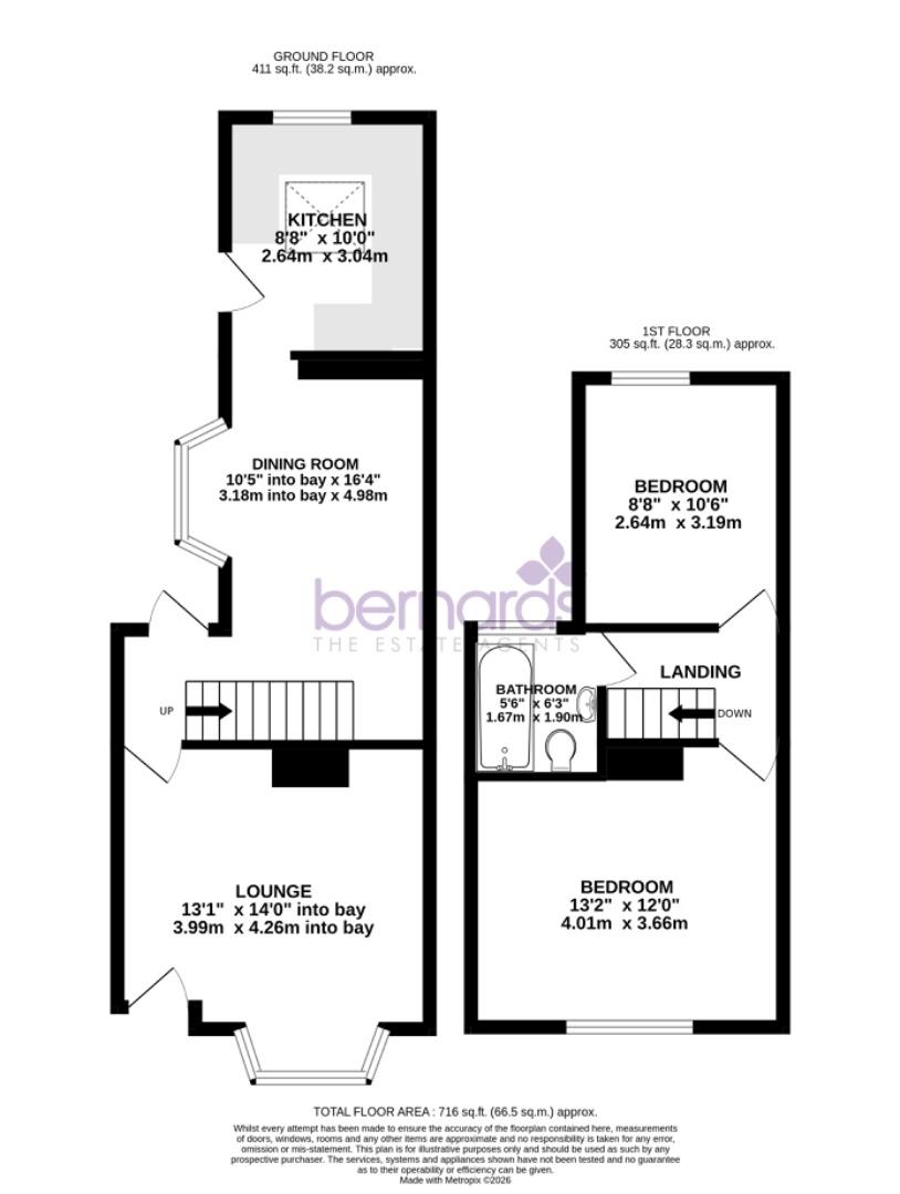 Nelson Avenue, Portsmouth floorplan