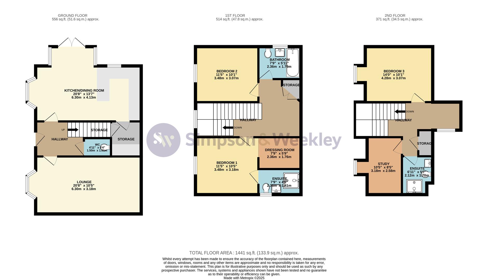 plot 64, Dedham, Jade Close, Wellingborough floorplan