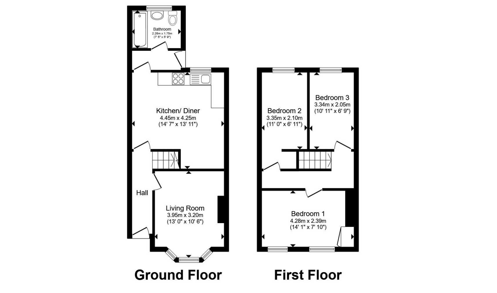 5 Burton Road, Southampton floorplan