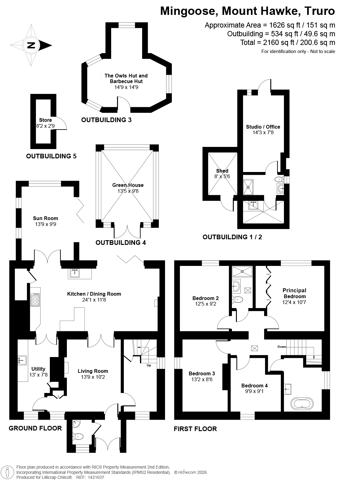 Wayside, Truro floorplan