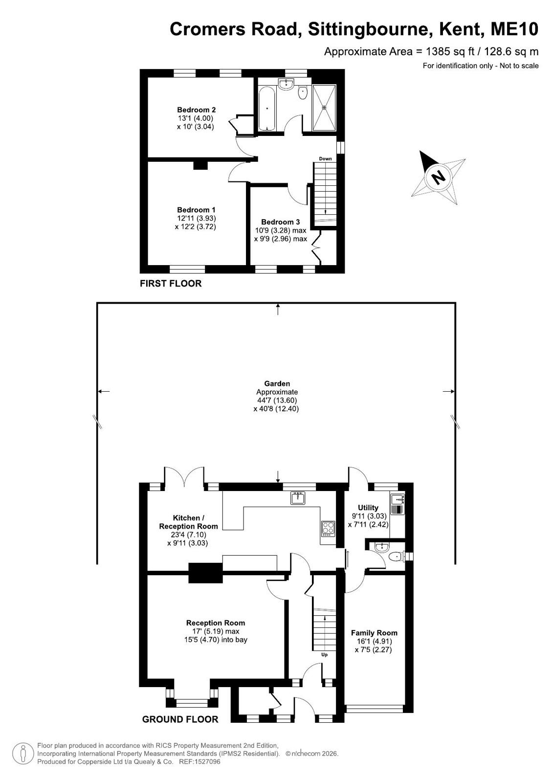 1B,, Cromers Road, Kent floorplan