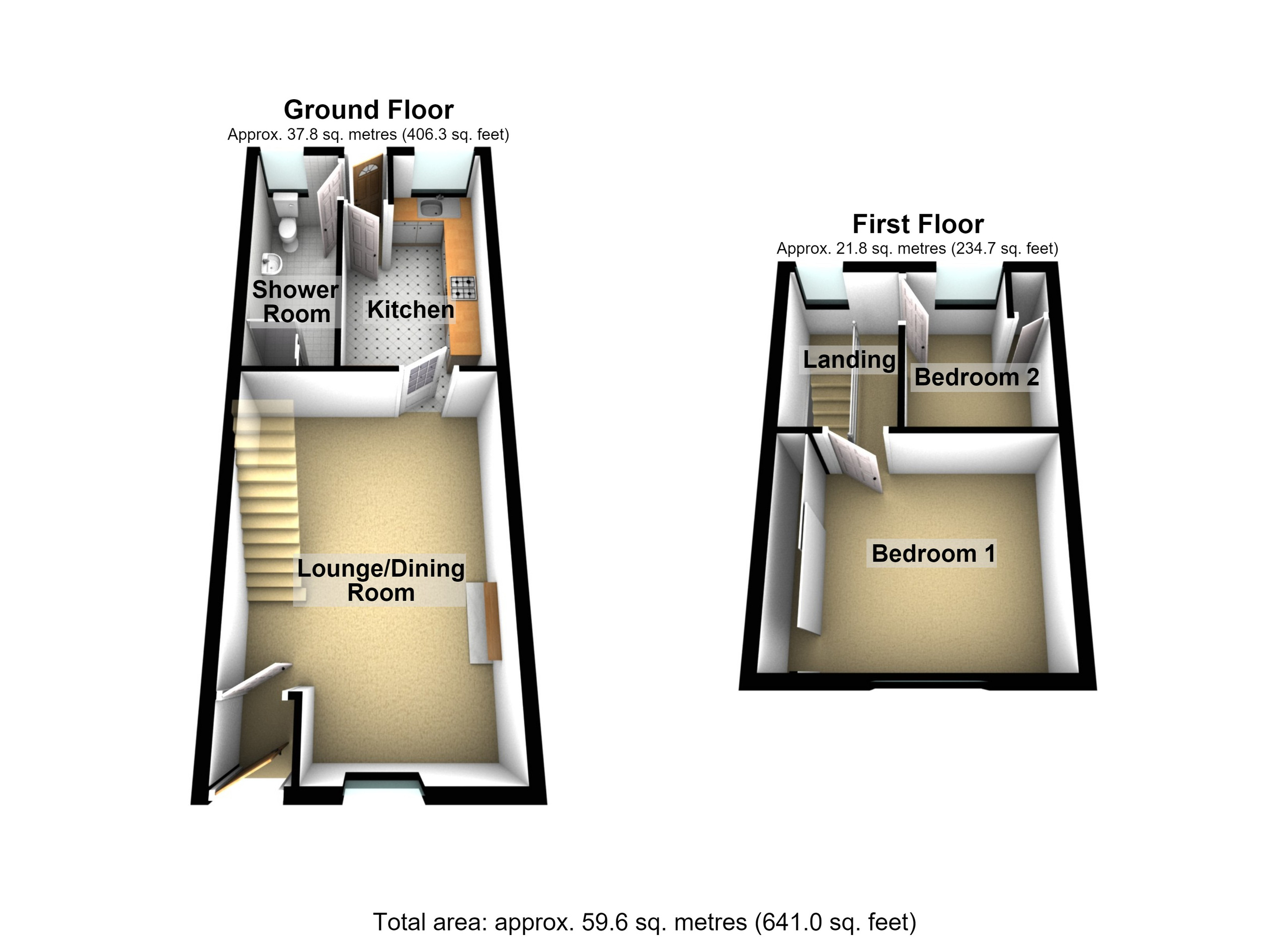 95 Gilfach Cynon, Merthyr Tydfil floorplan