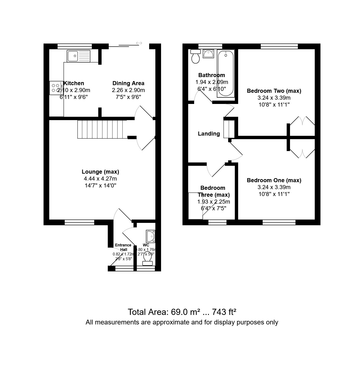 8 Punsfer Way, Tilney St. Lawrence, Norfolk floorplan