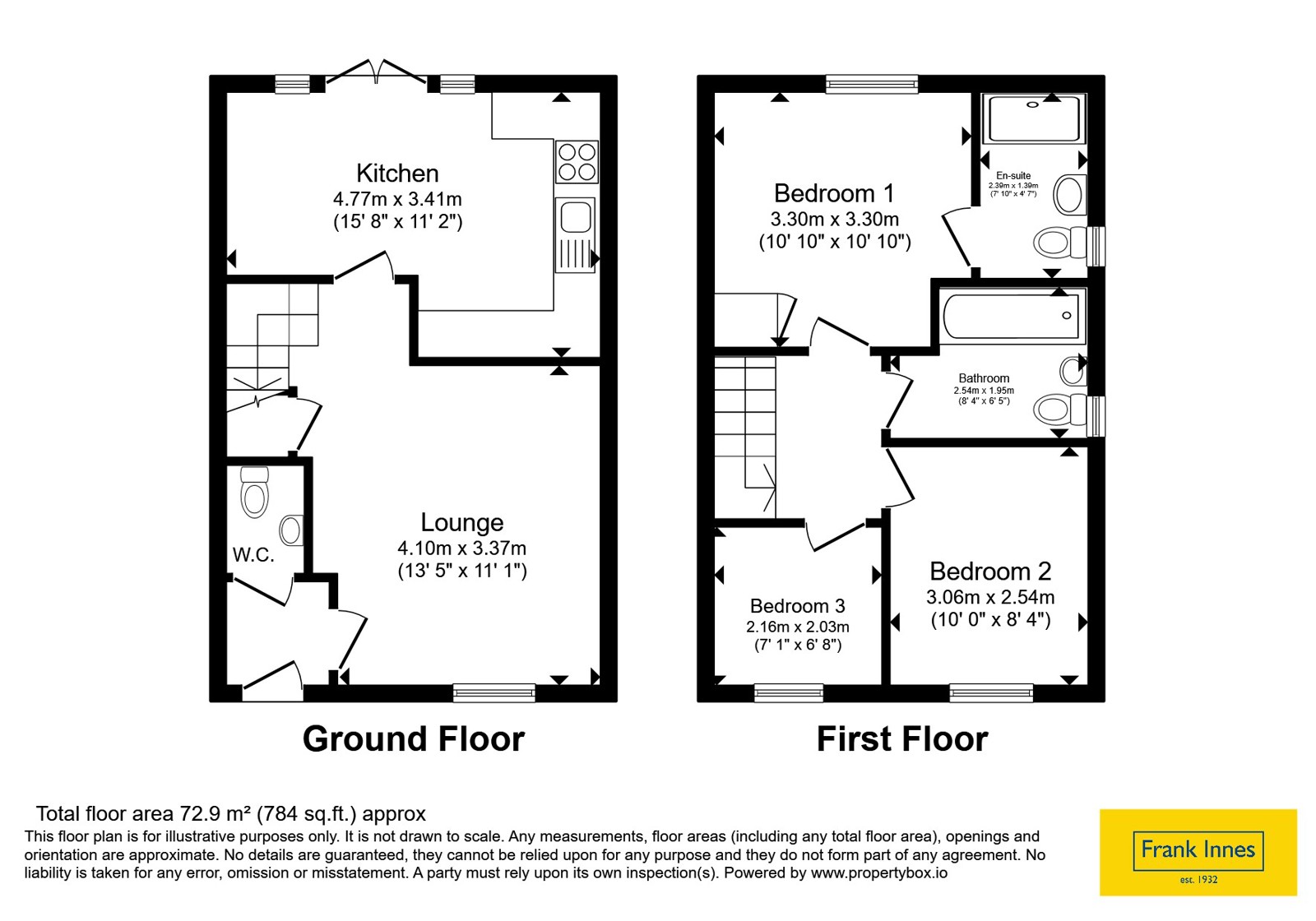 Wainwright Drive, Swadlincote floorplan